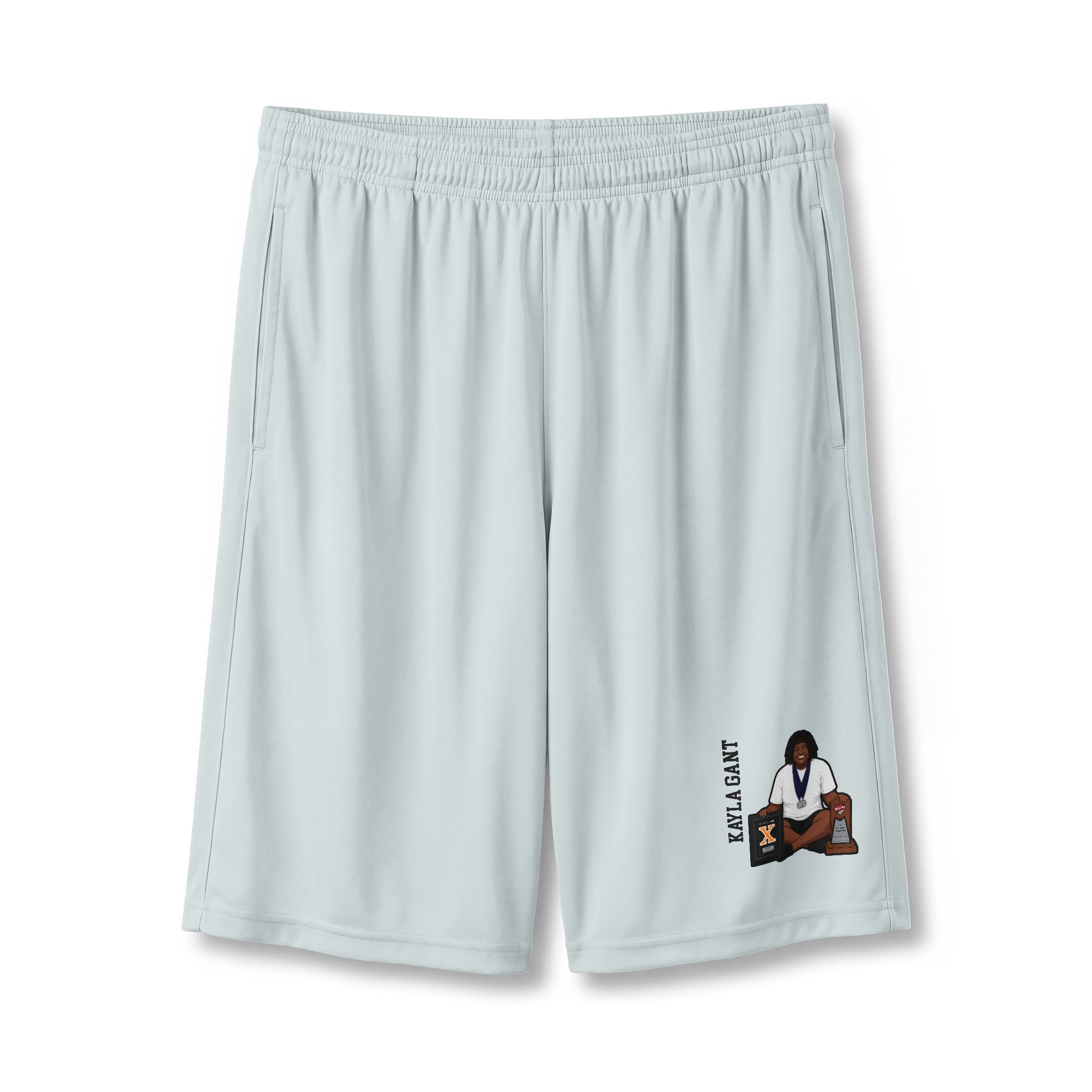 Shorts — character_name_vertical in Silver