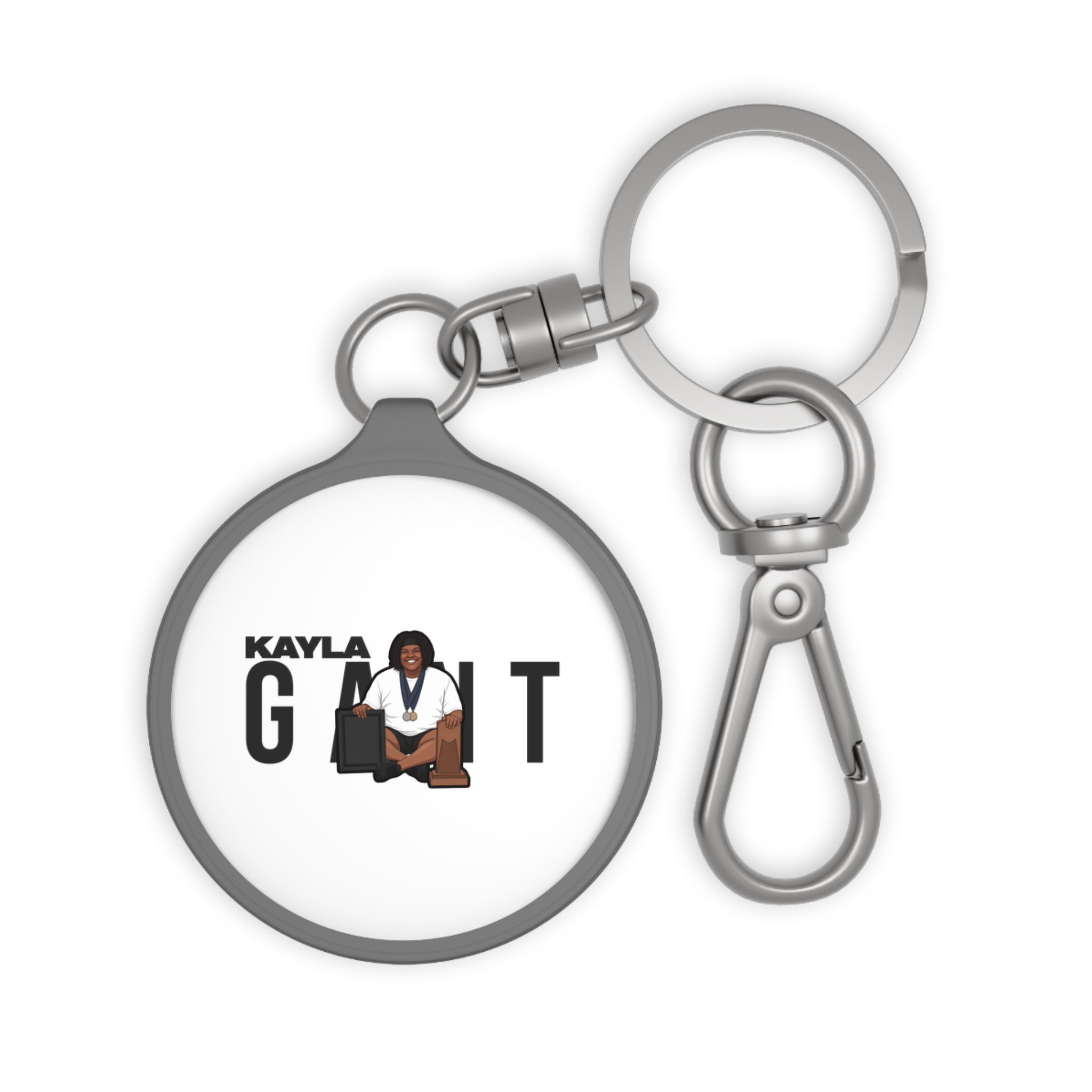 Keychain — character_player_name in Grey
