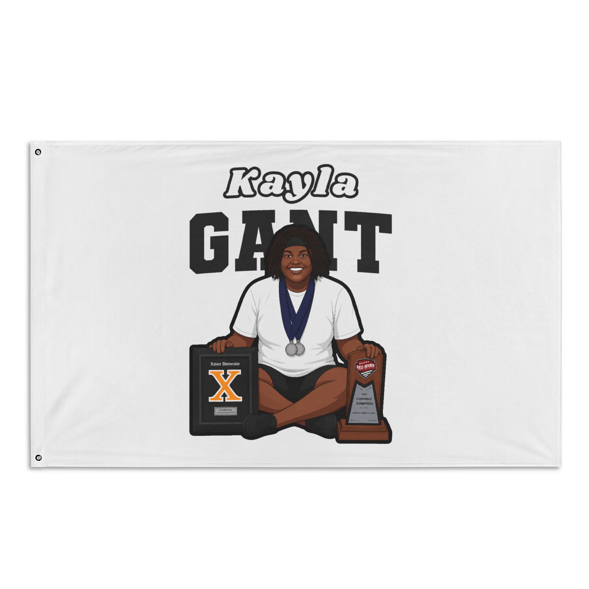 Flag (35 × 56 in) — character_name_arch in Classic