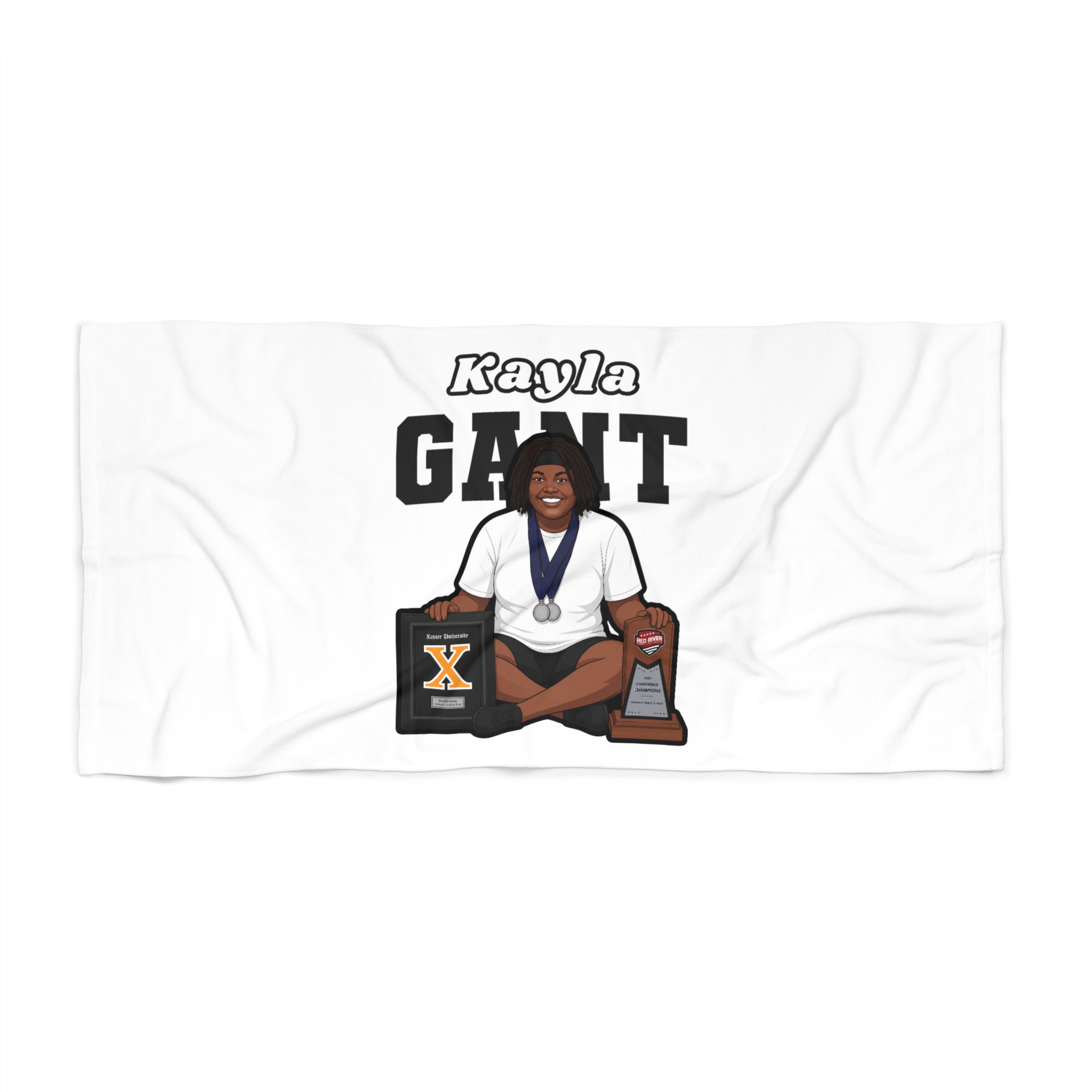 Beach Towel — character_name_arch in Classic