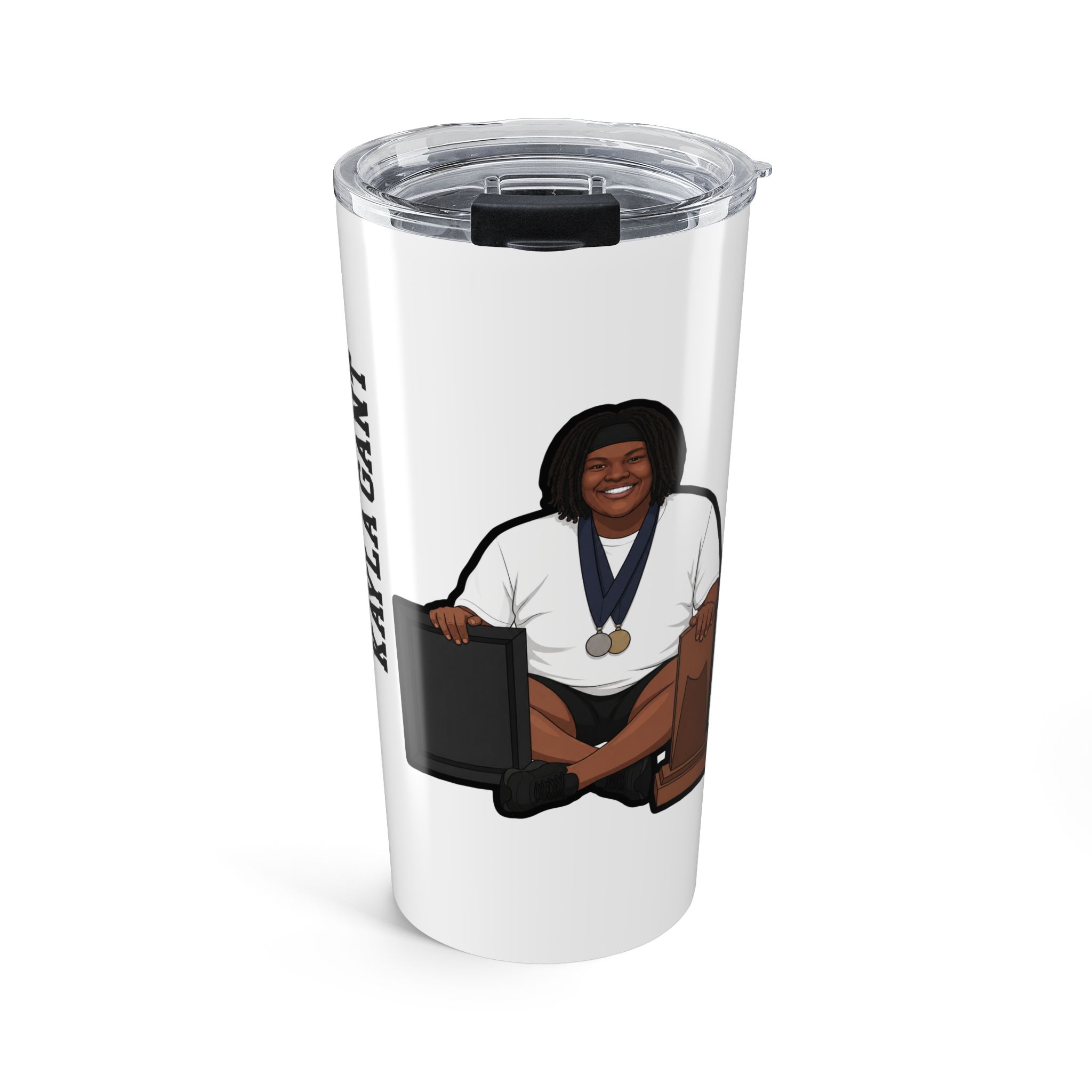 20oz Tumbler — character_name_vertical in Classic