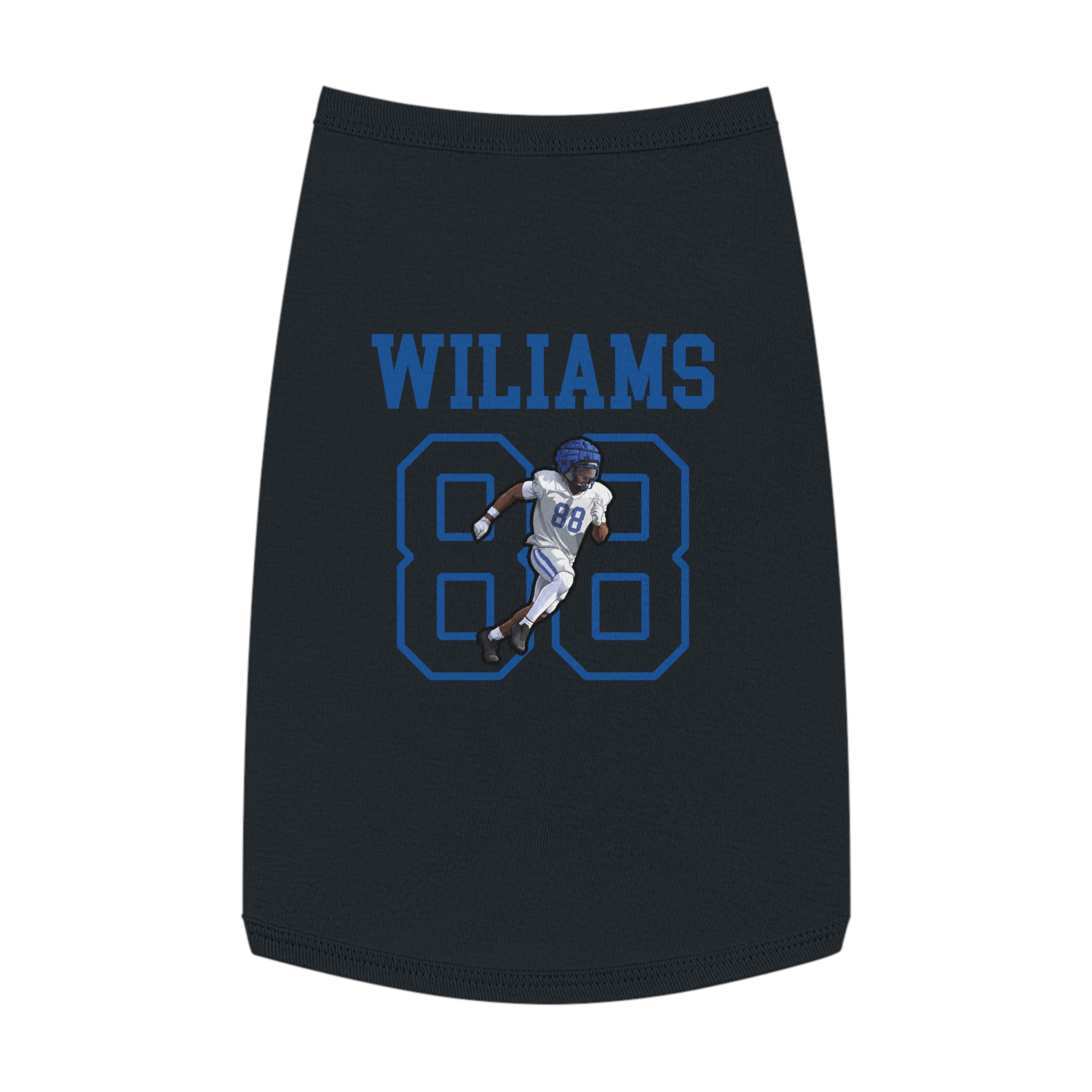 Pet Tank Top — character_shirsey in Black