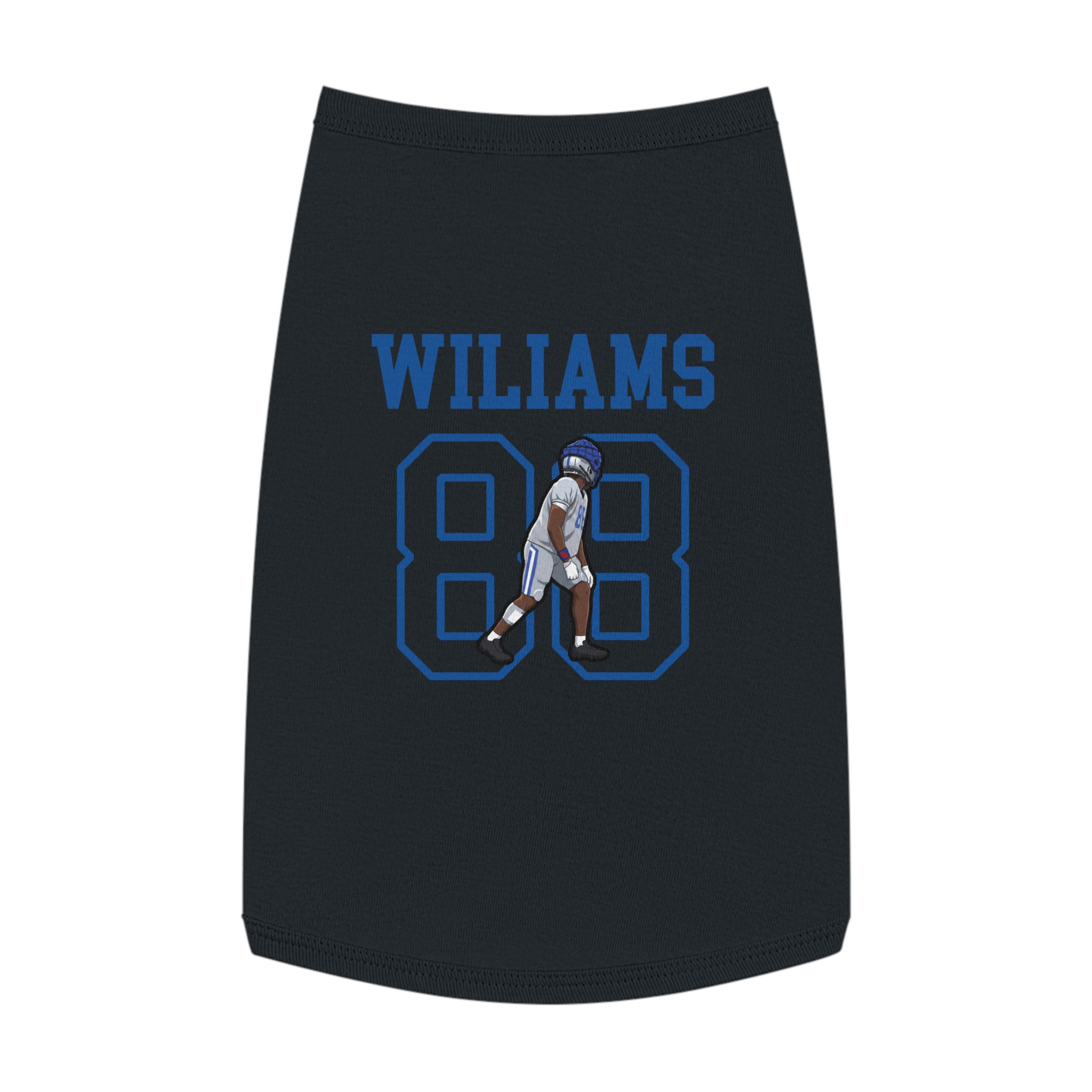 Pet Tank Top — character_shirsey in Black