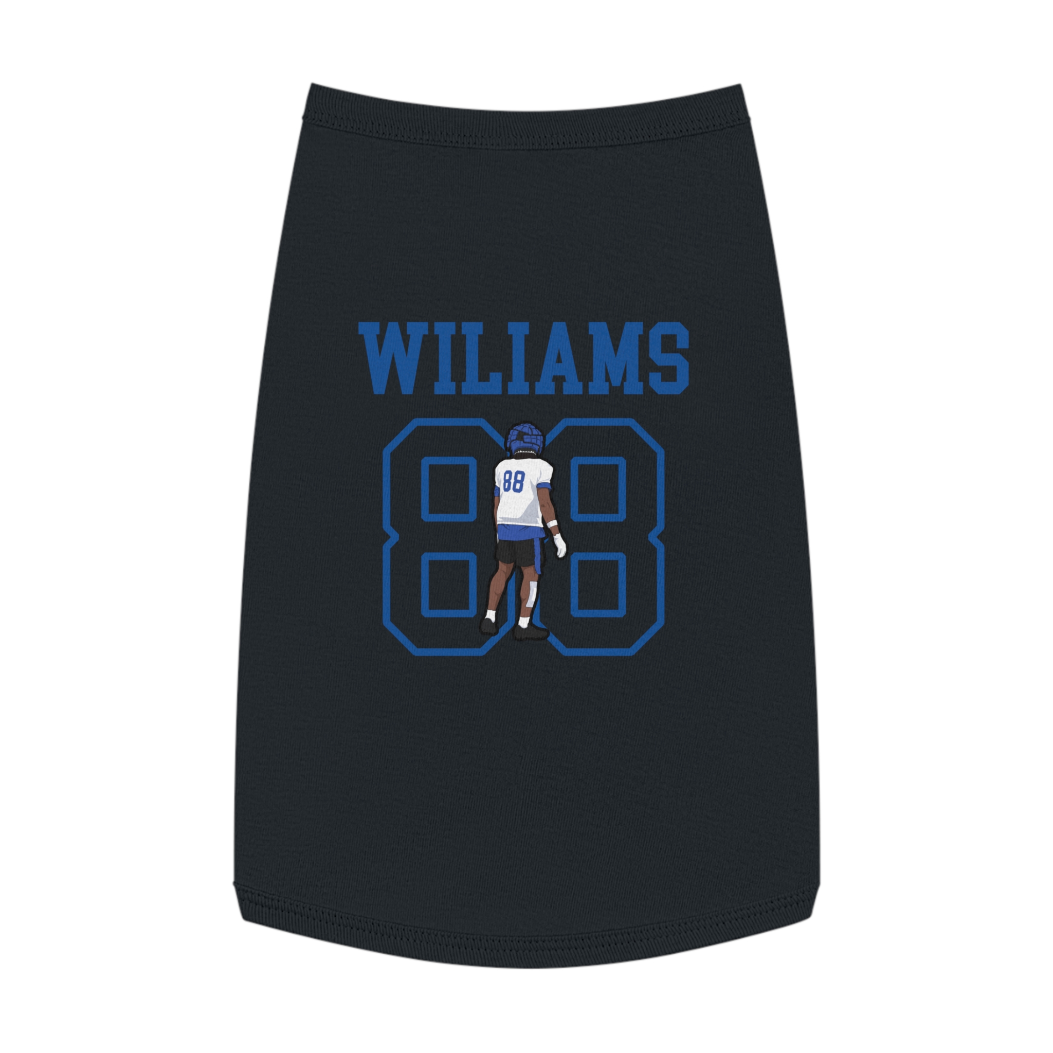 Pet Tank Top — character_shirsey in Black