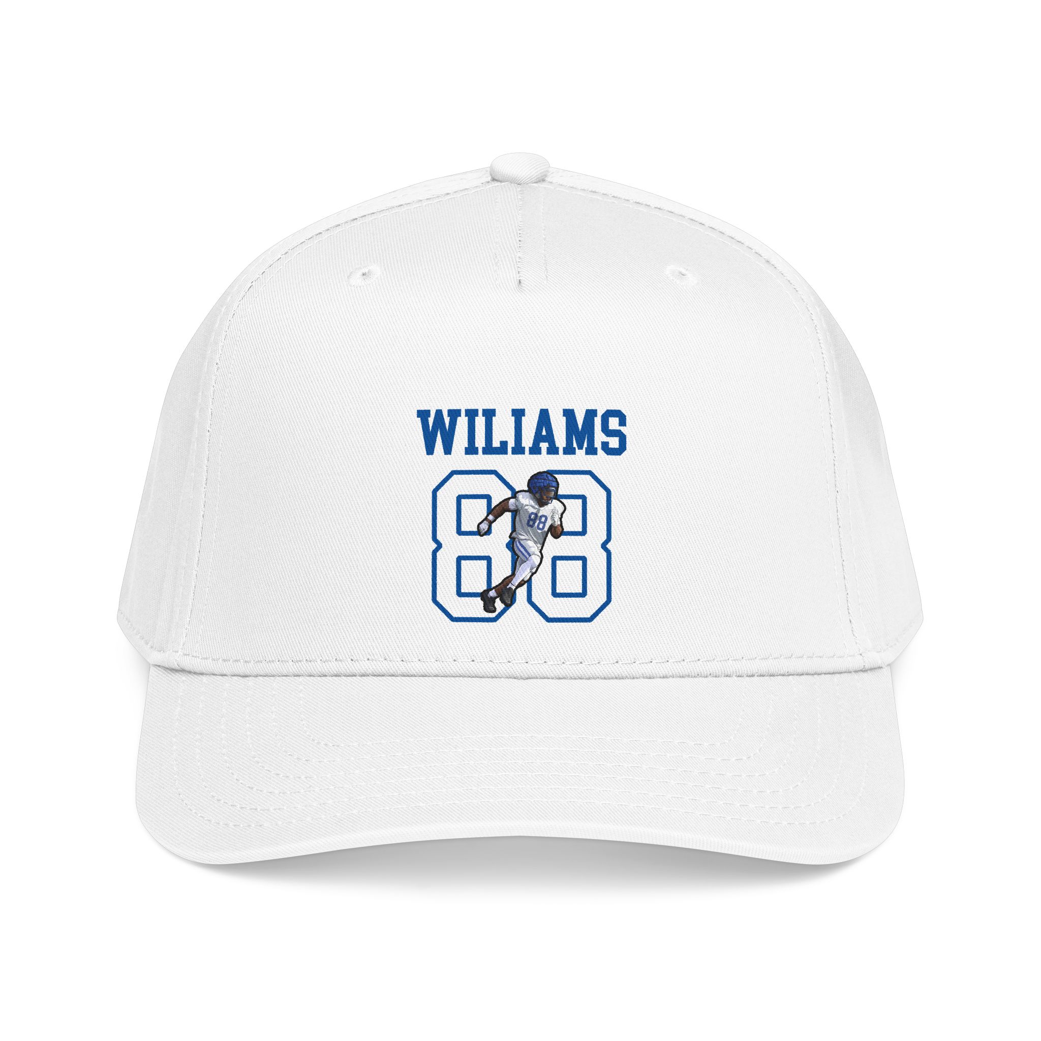 Baseball Cap — character_shirsey in White