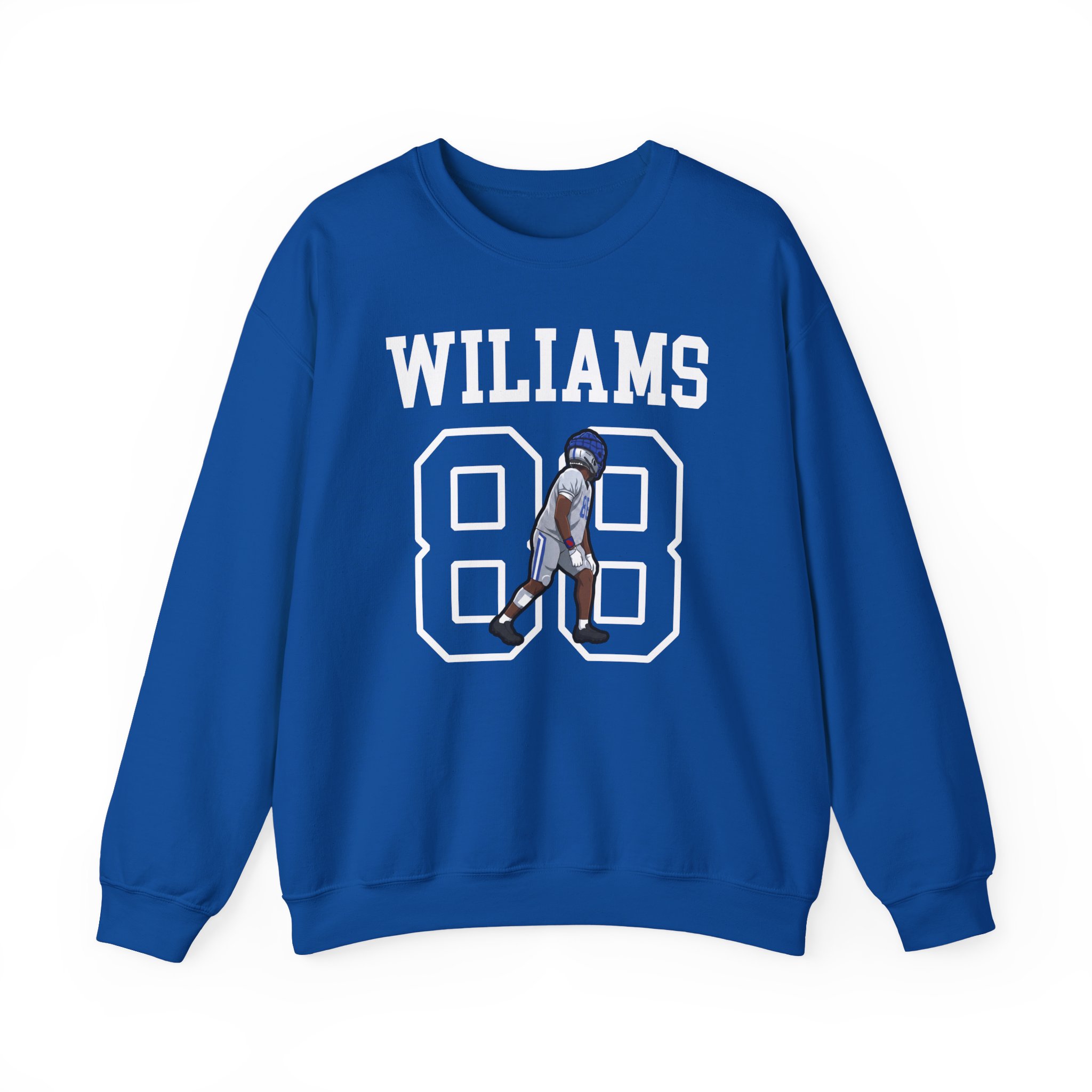 Crewneck Sweatshirt — character_shirsey in Royal