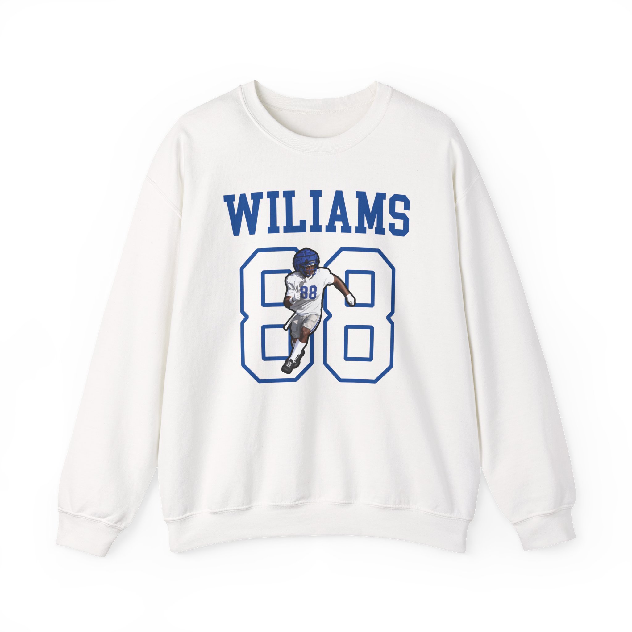 Crewneck Sweatshirt — character_shirsey in White