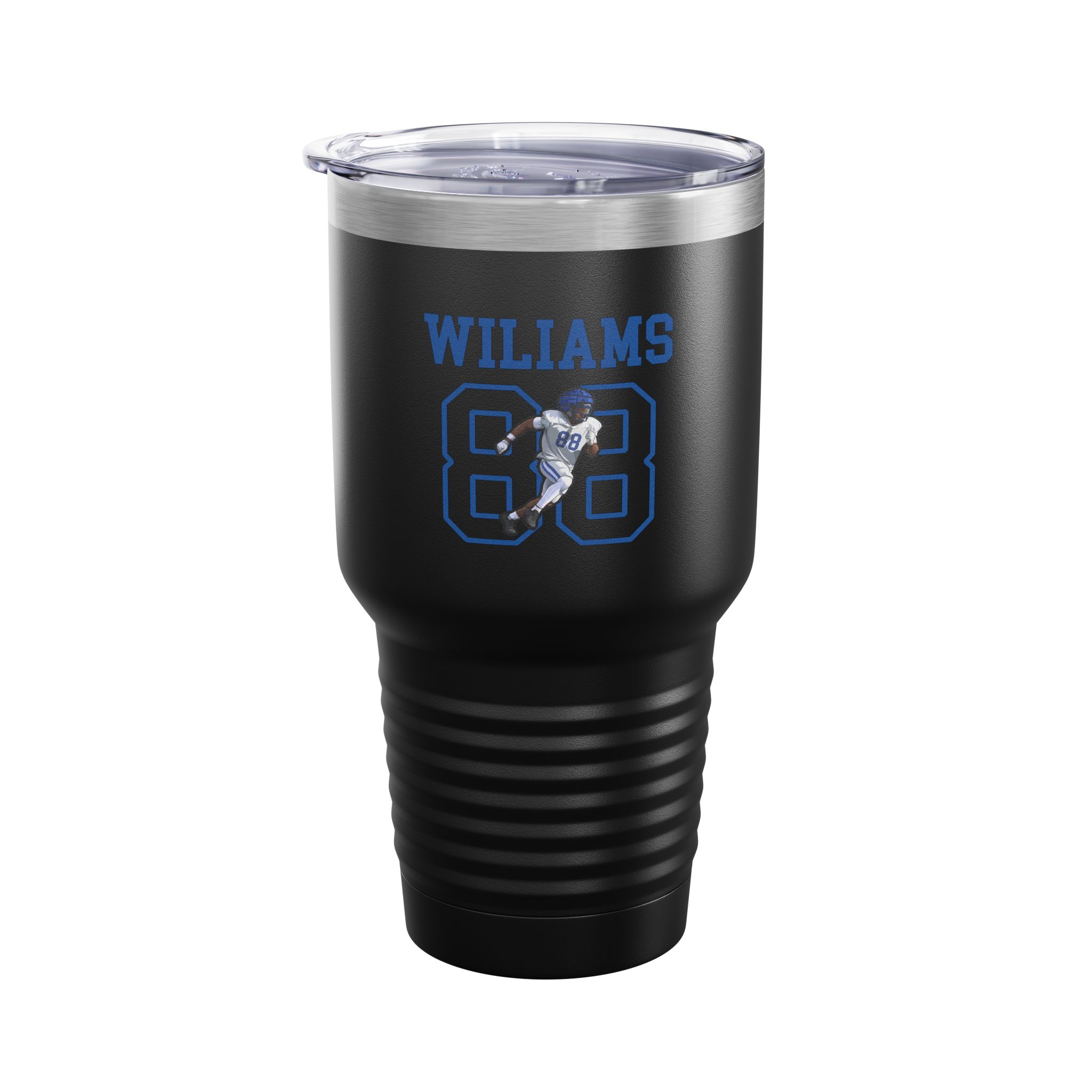 30oz Tumbler — character_shirsey in Black