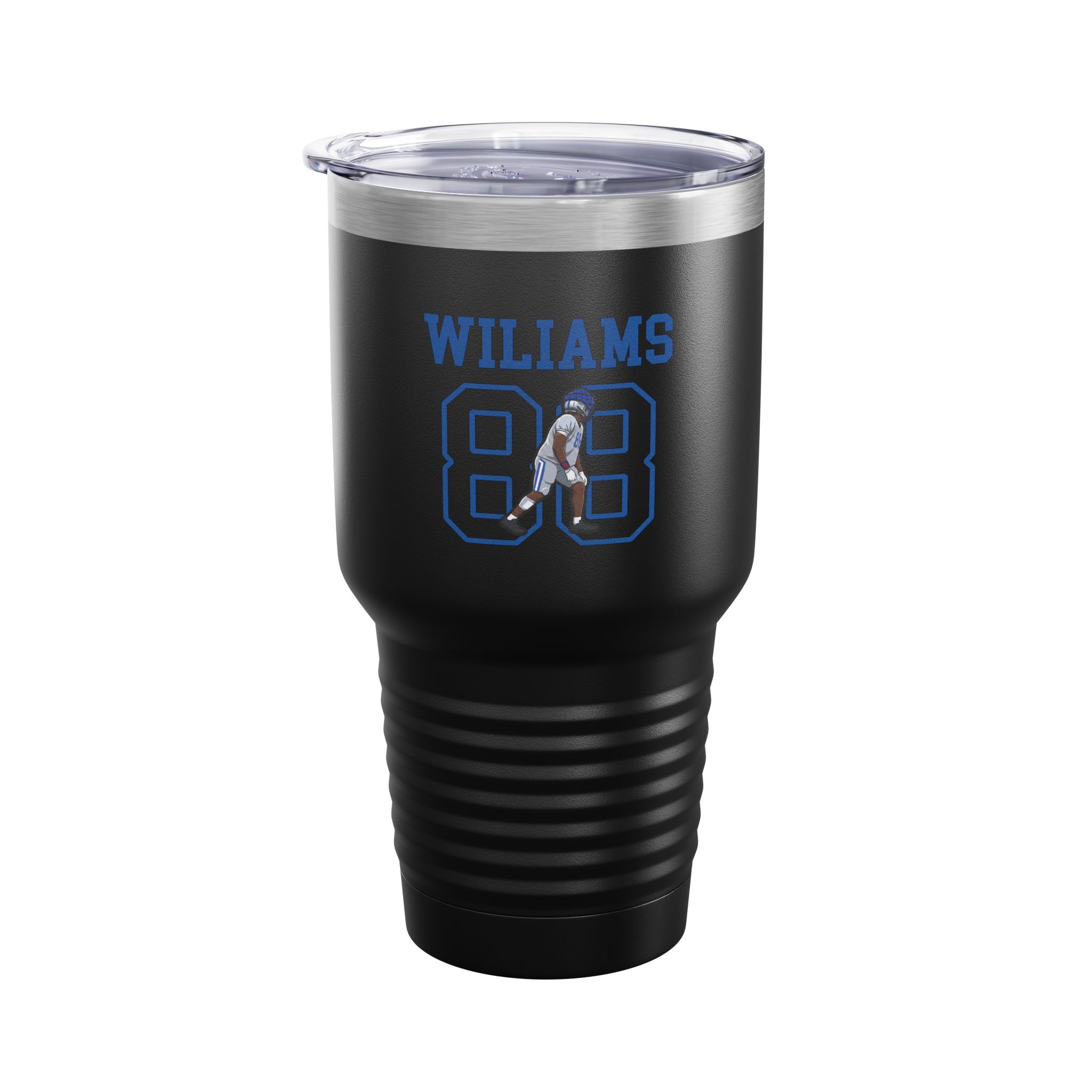30oz Tumbler — character_shirsey in Black