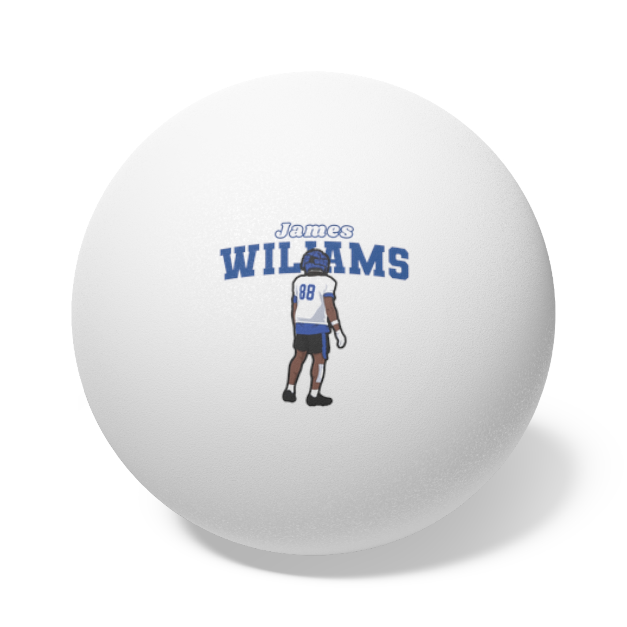 Ping Pong Balls, 6 pcs — character_name_arch in White