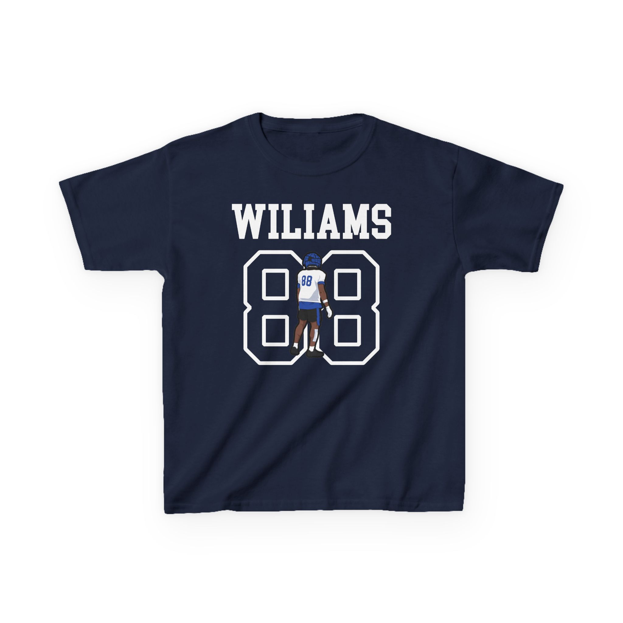 Youth Tee — character_shirsey in Navy