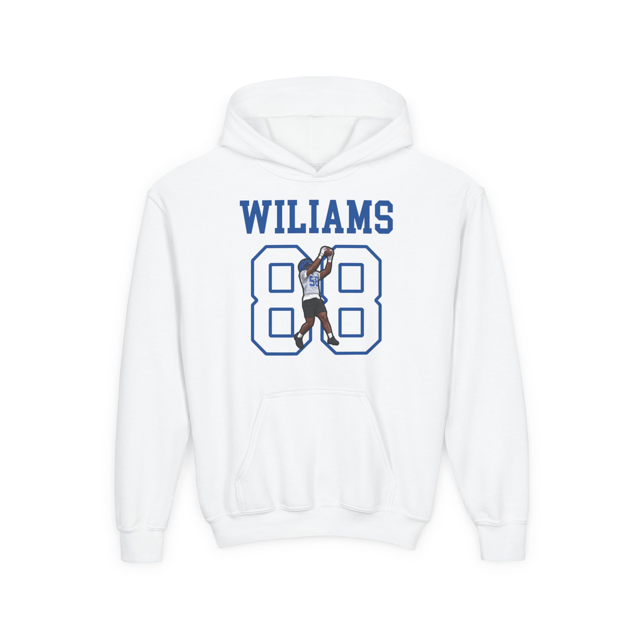 Youth Hoodie — character_shirsey in White