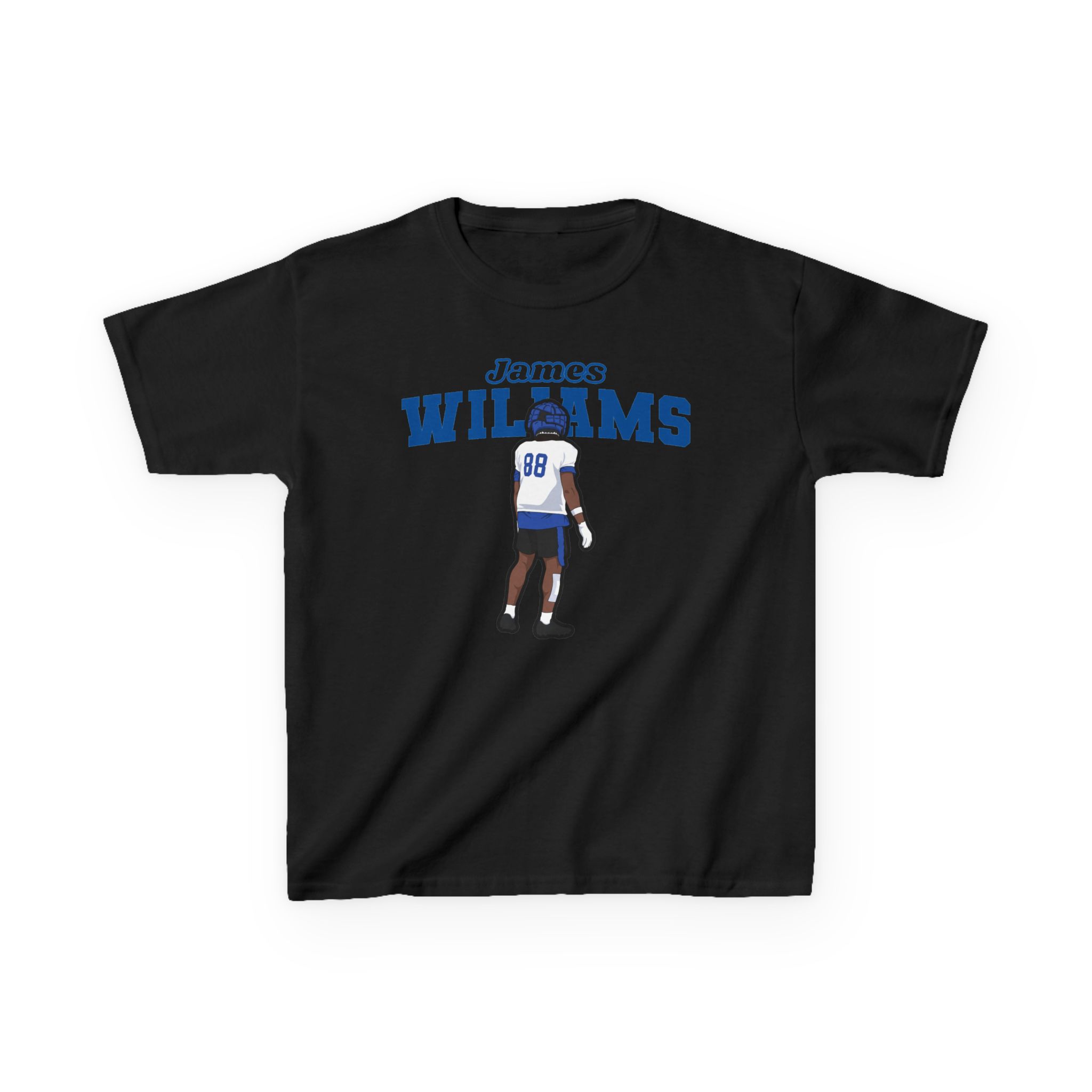 Youth Tee — character_name_arch in Black