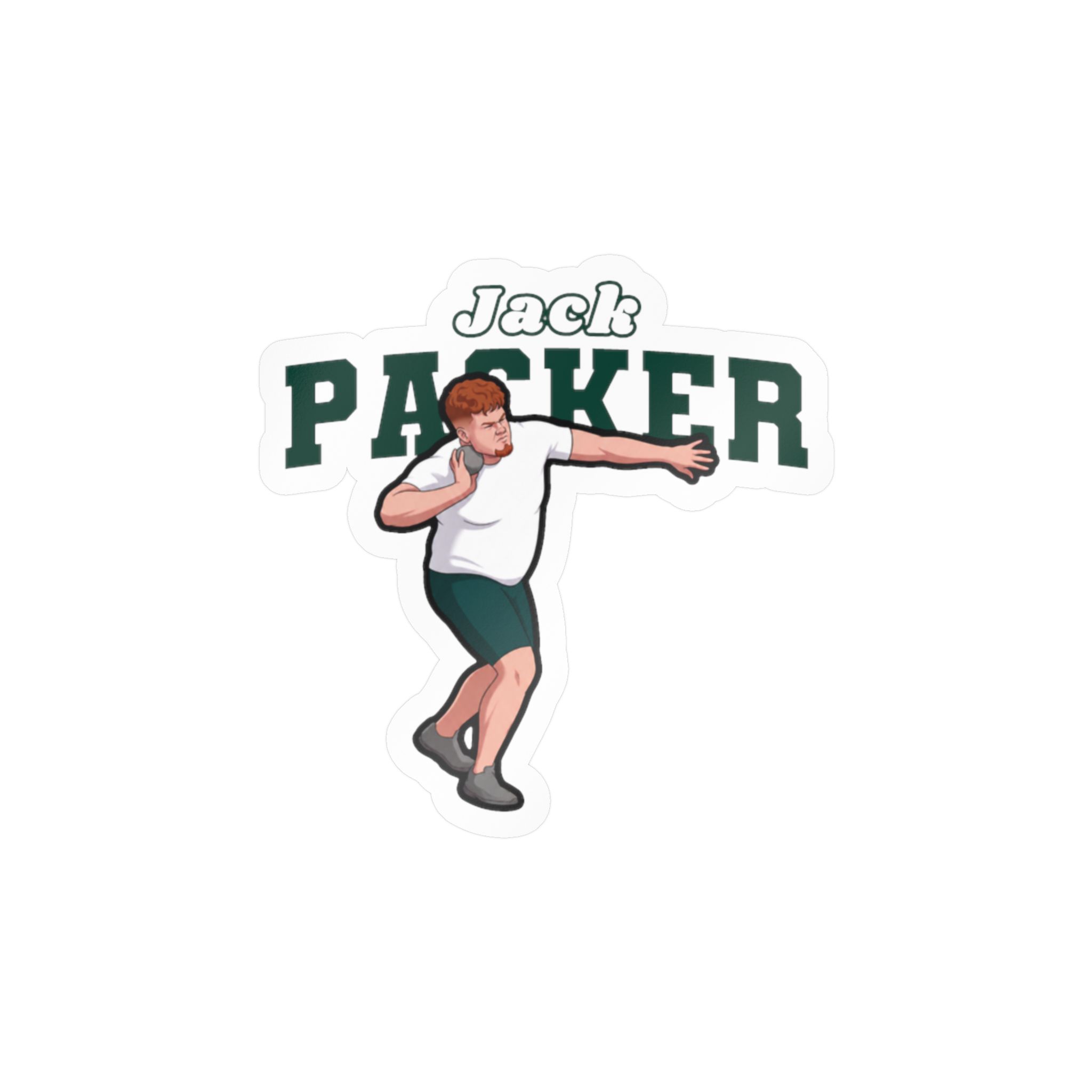 Vinyl Sticker — character_name_arch in Classic