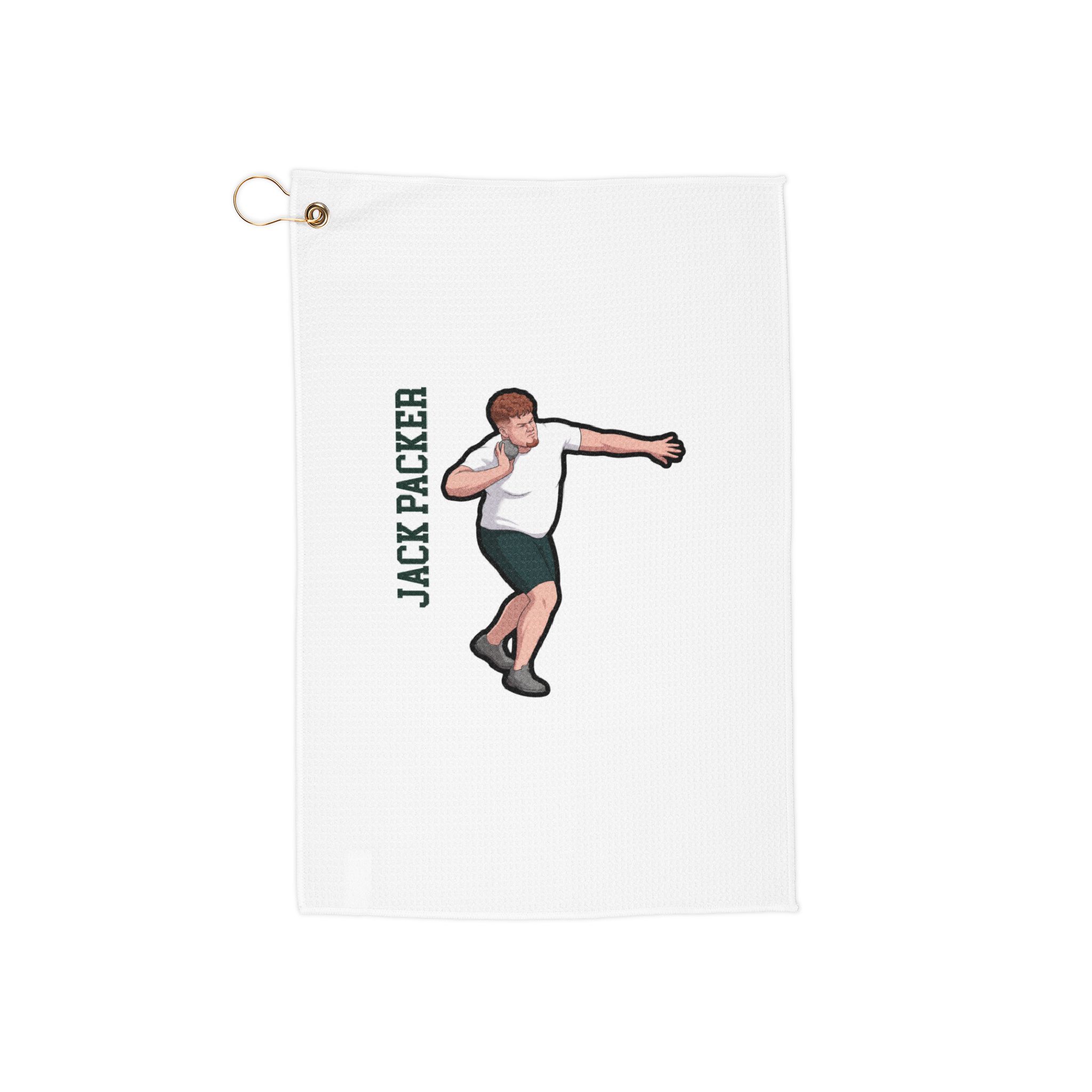 Golf Towel — character_name_vertical in Classic