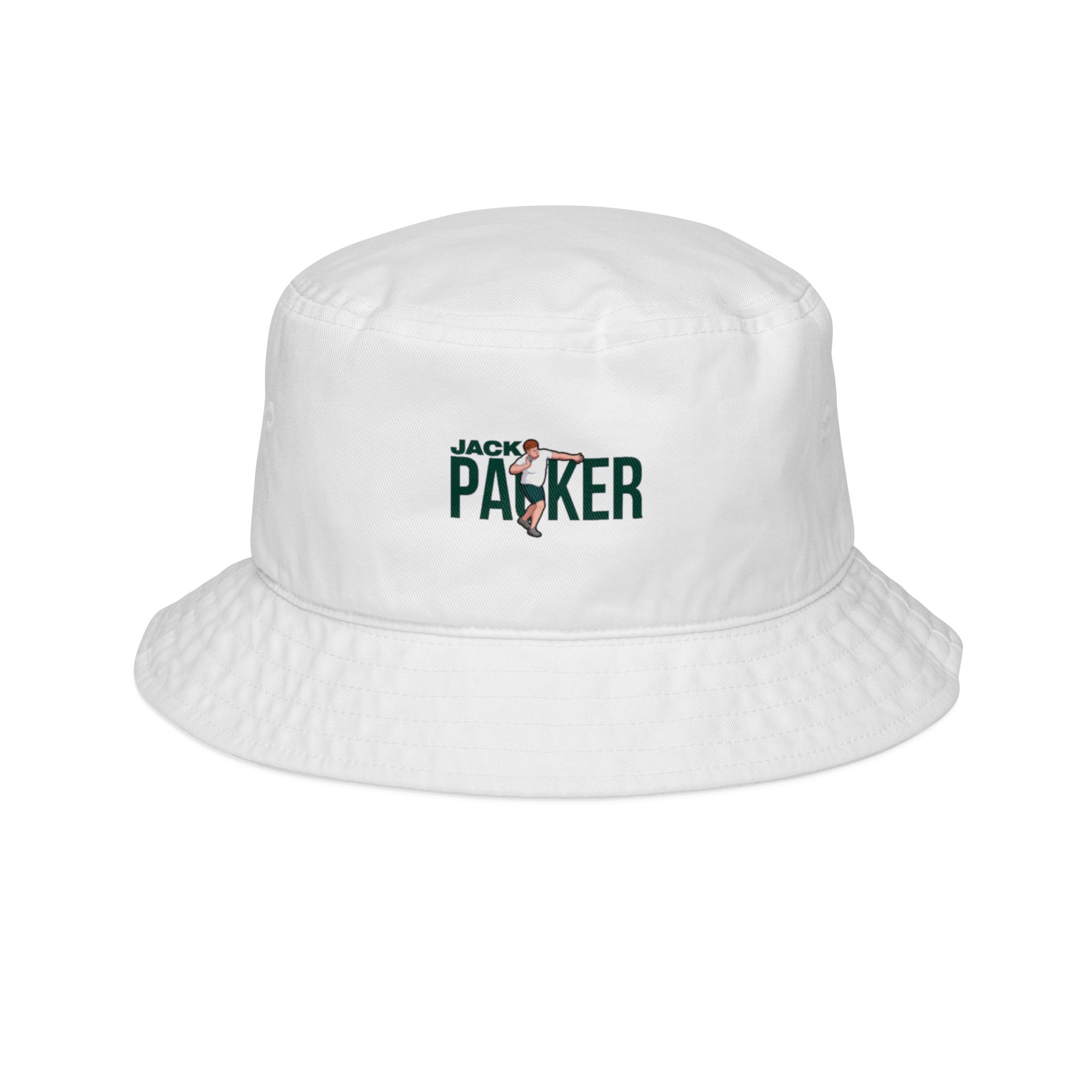 Bucket Hat — character_player_name in White