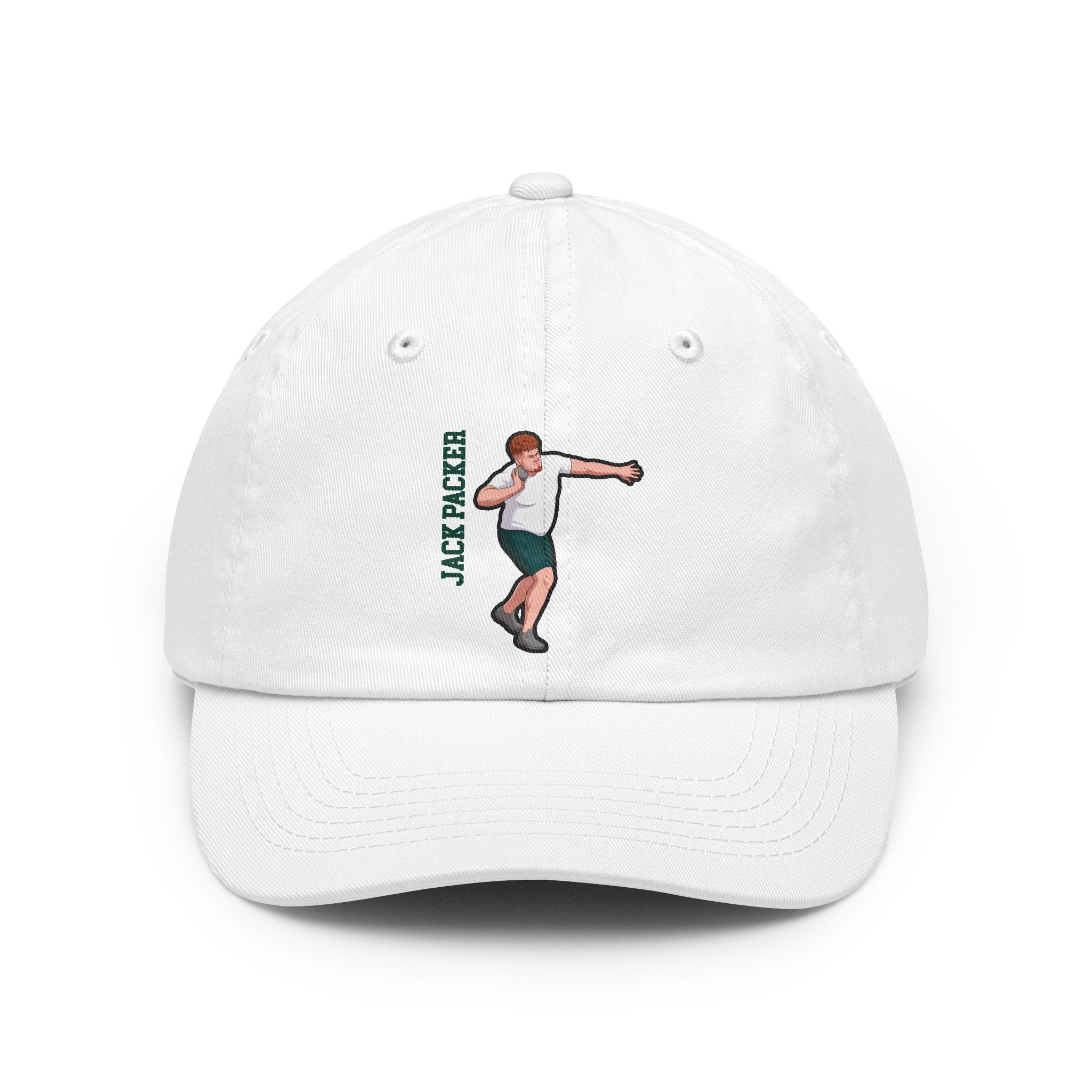 Classic Cap — character_name_vertical in White