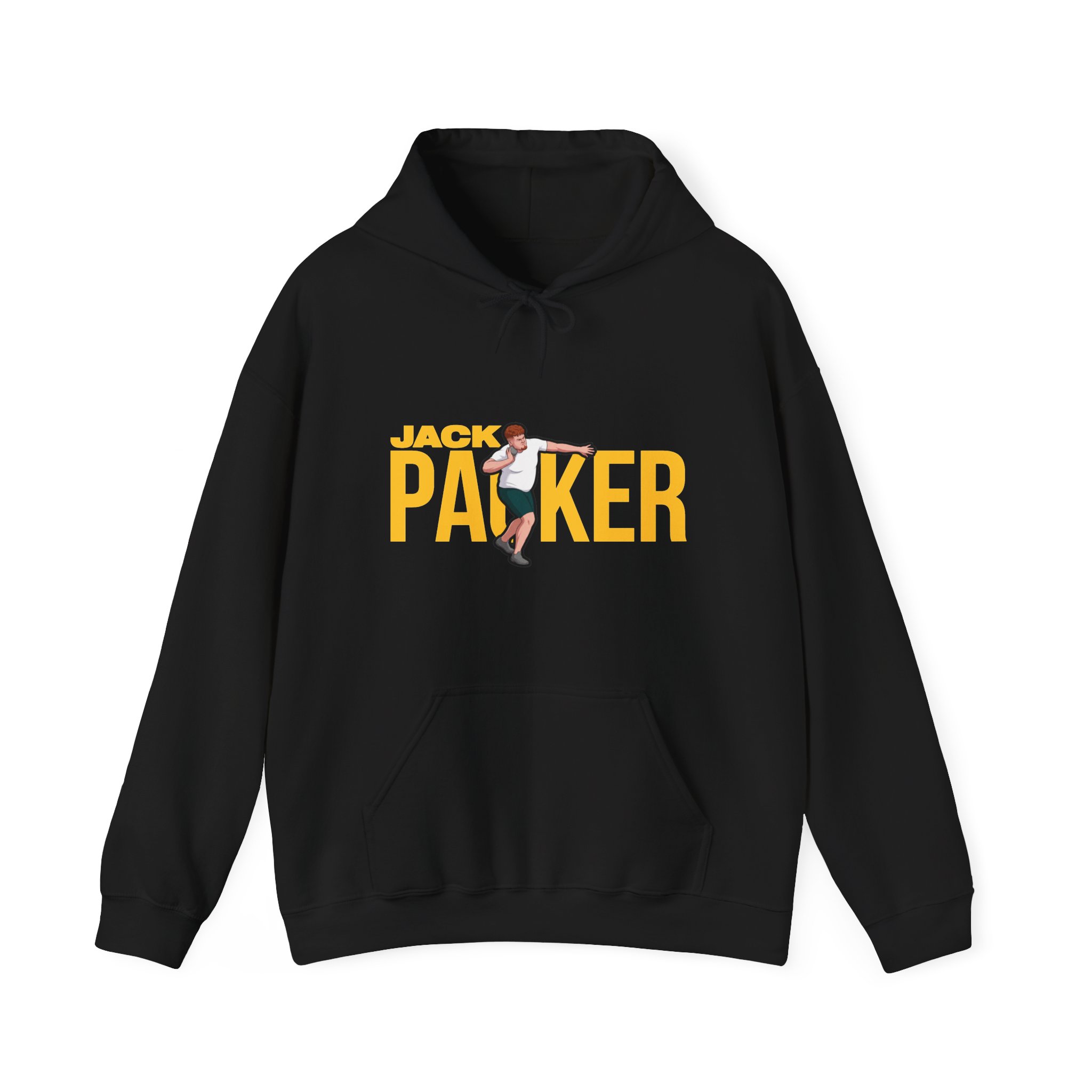 Hoodie — character_player_name in Black