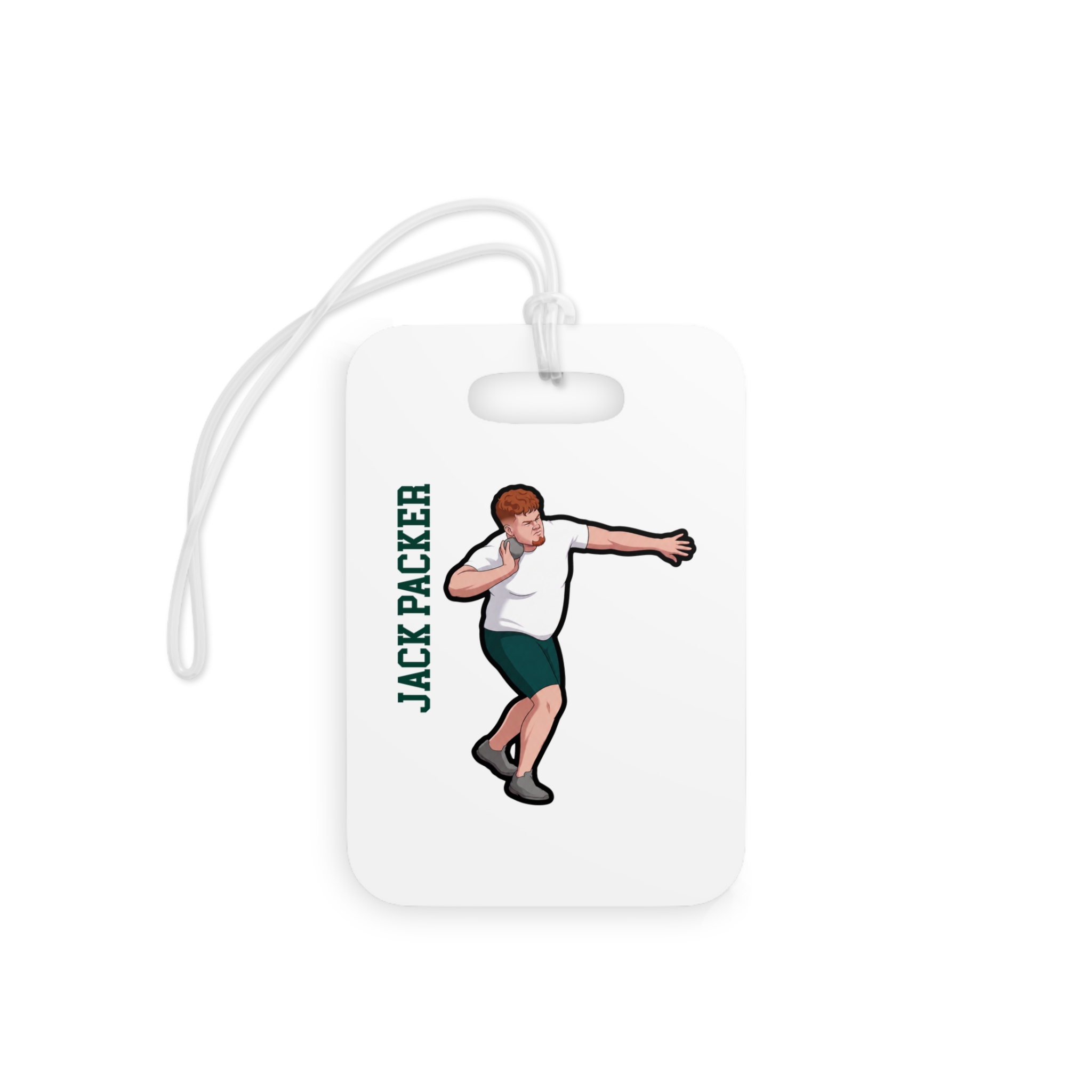 Bag Tag — character_name_vertical in Classic
