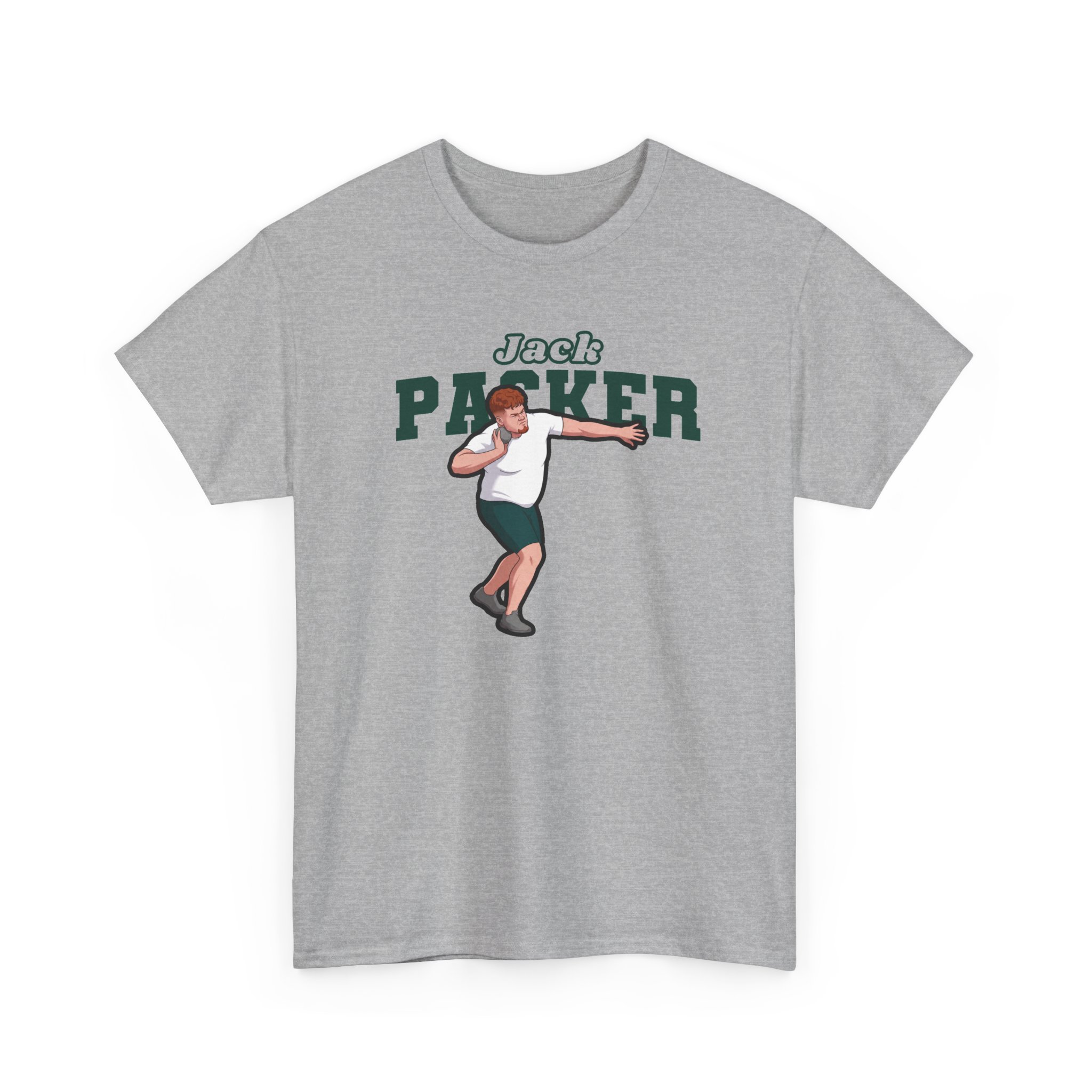 Tee — character_name_arch in Grey