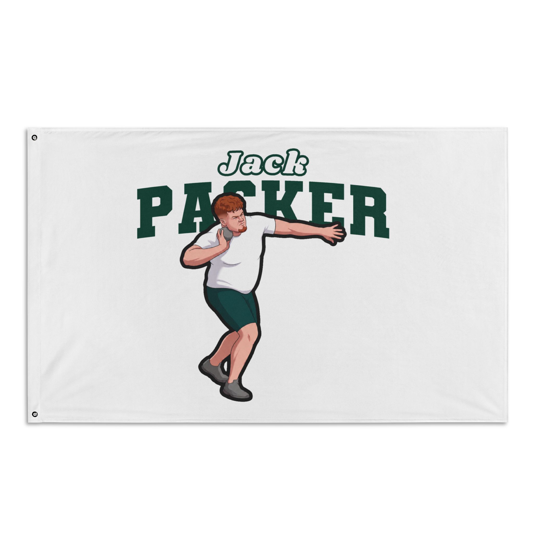 Flag (35 × 56 in) — character_name_arch in Classic