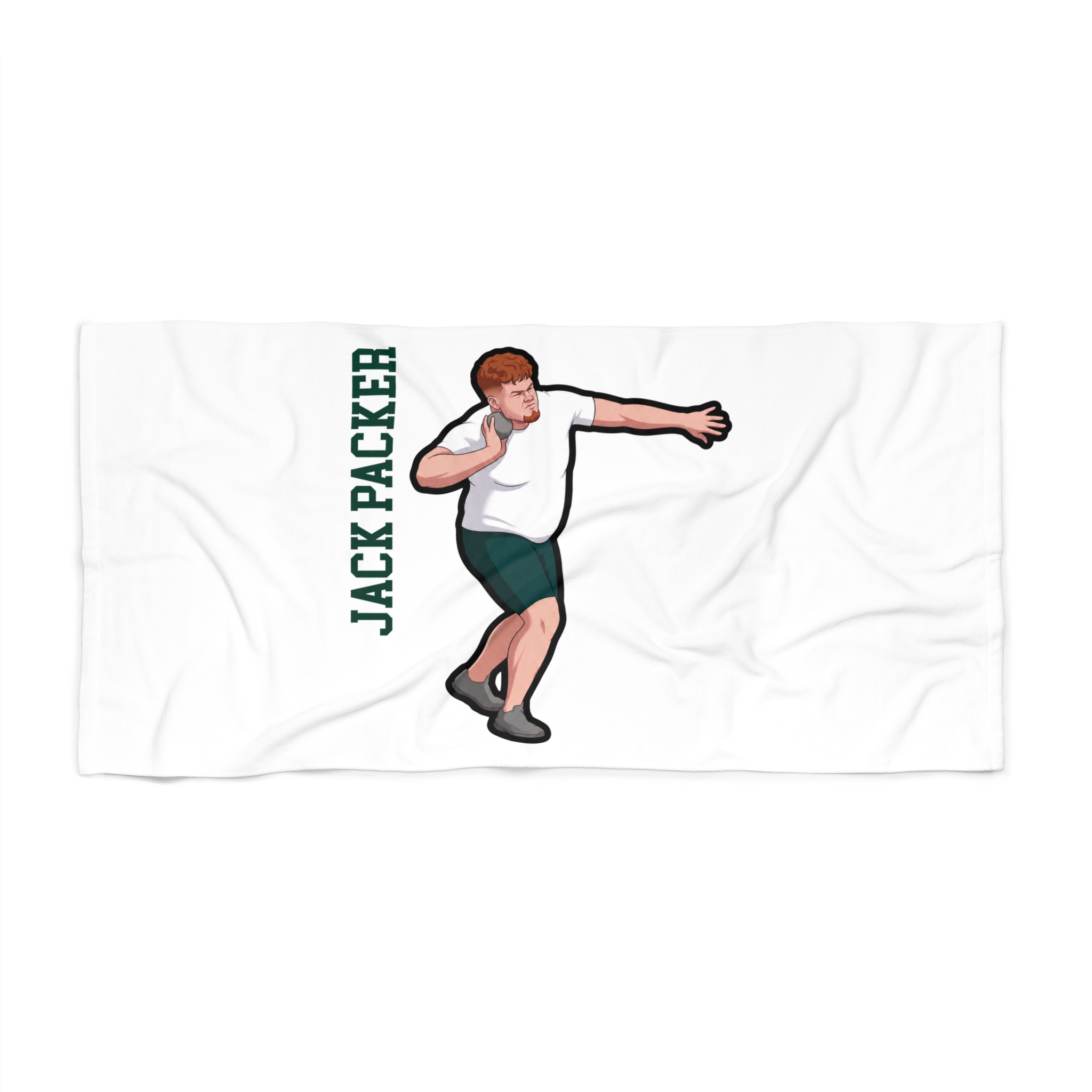 Beach Towel — character_name_vertical in Classic