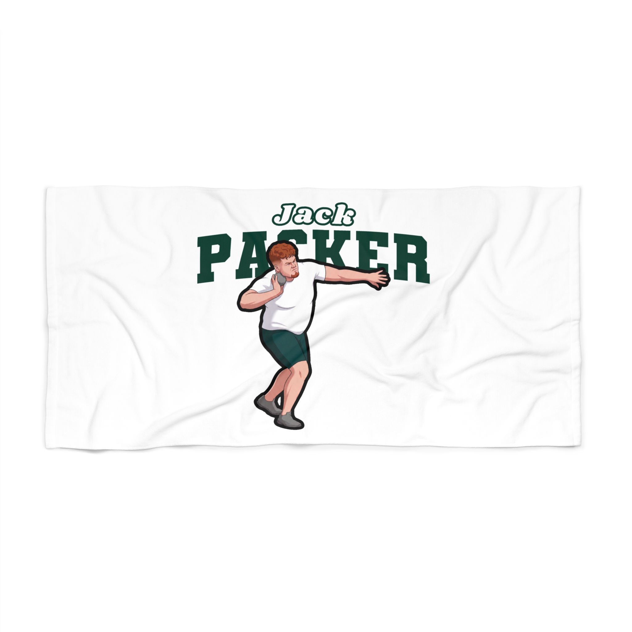 Beach Towel — character_name_arch in Classic