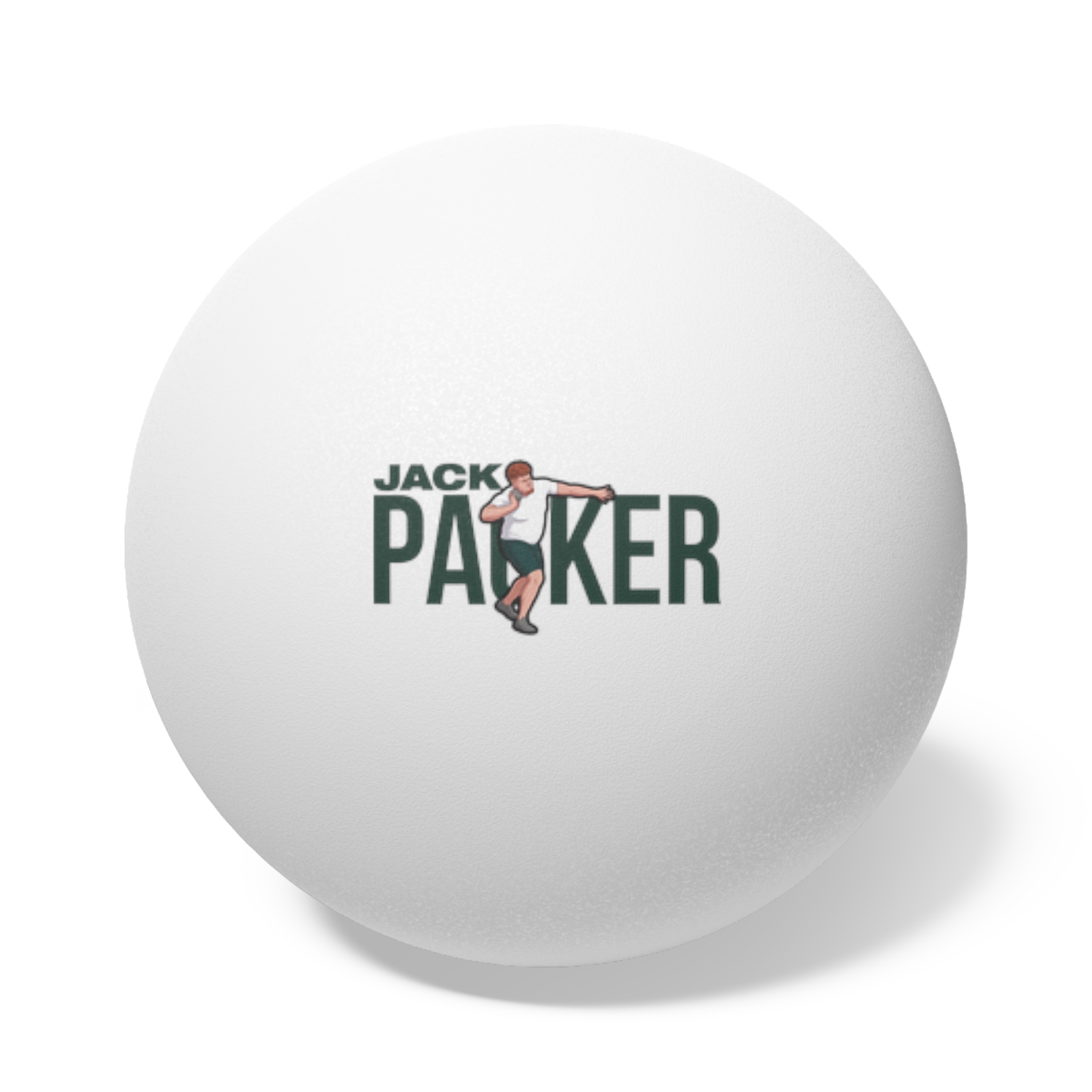 Ping Pong Balls, 6 pcs — character_player_name in White