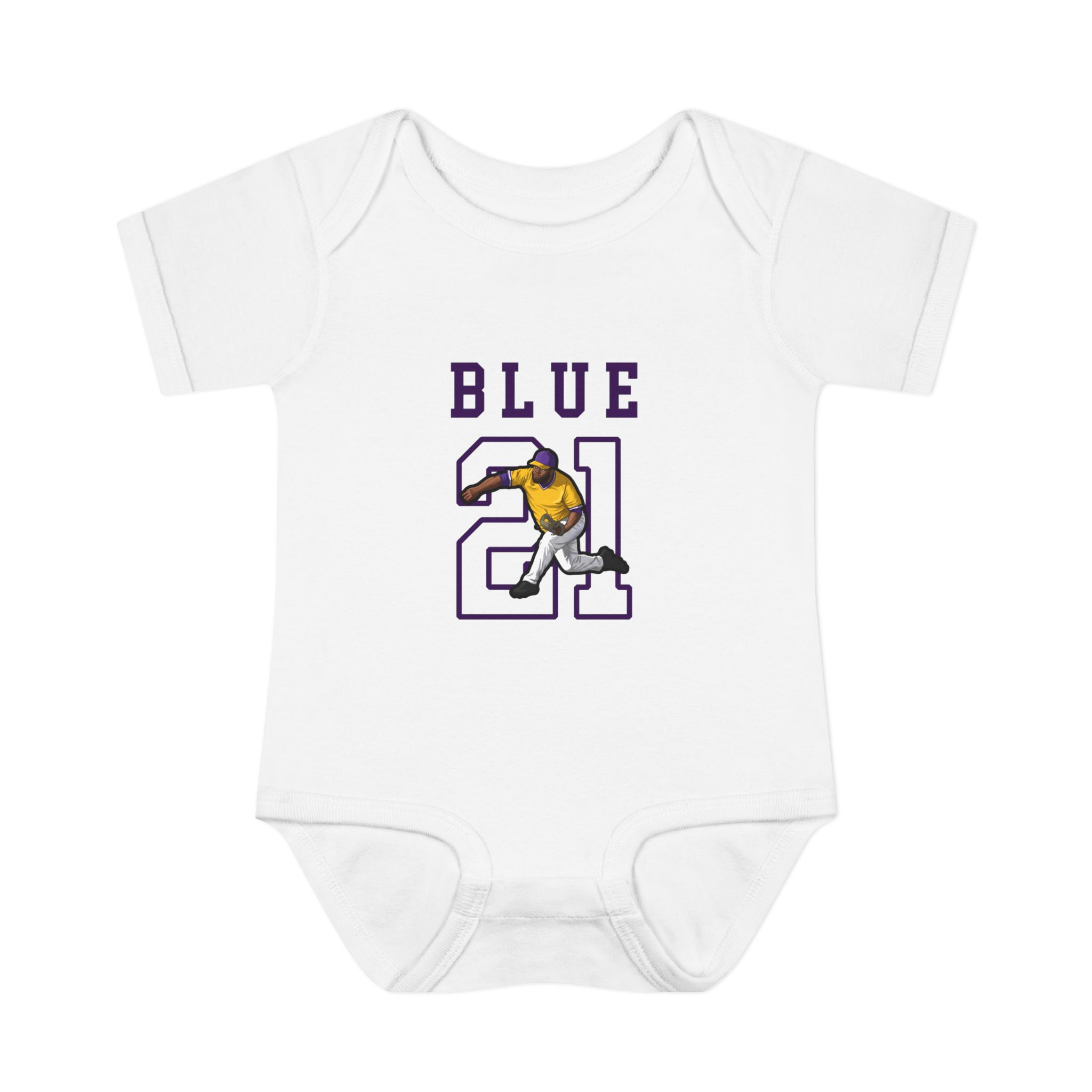 Baby Onesie — character_shirsey in White