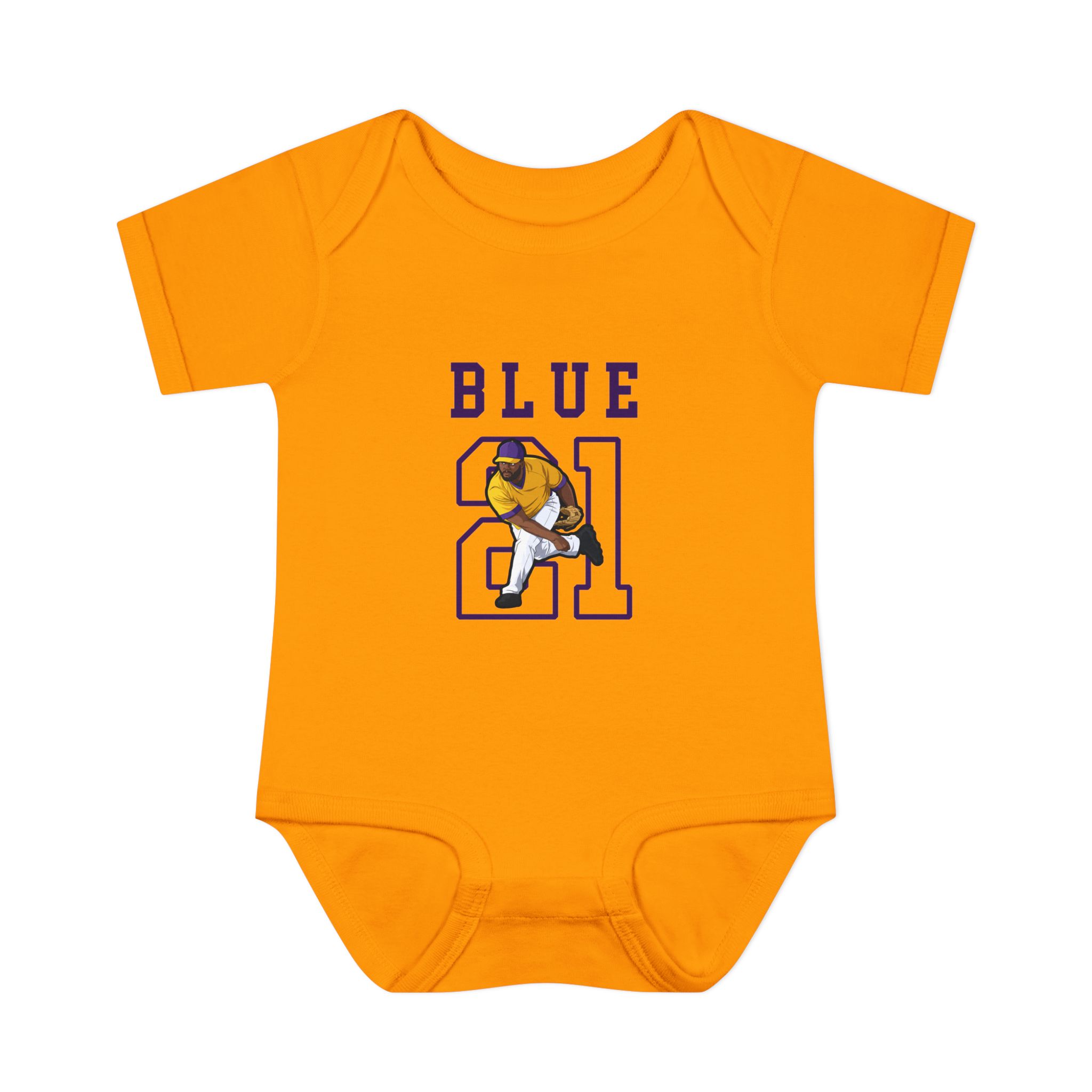 Baby Onesie — character_shirsey in Gold