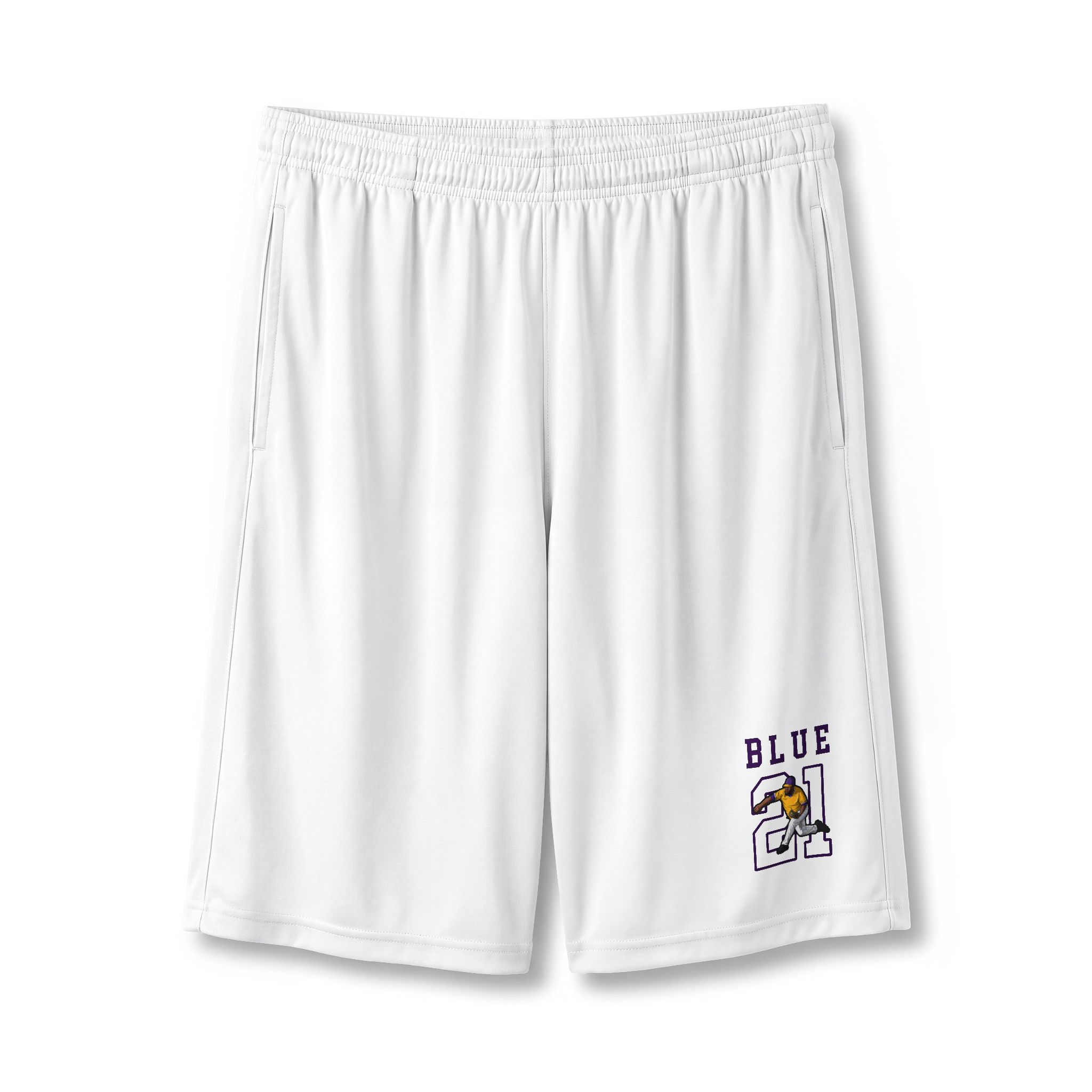 Shorts — character_shirsey in White