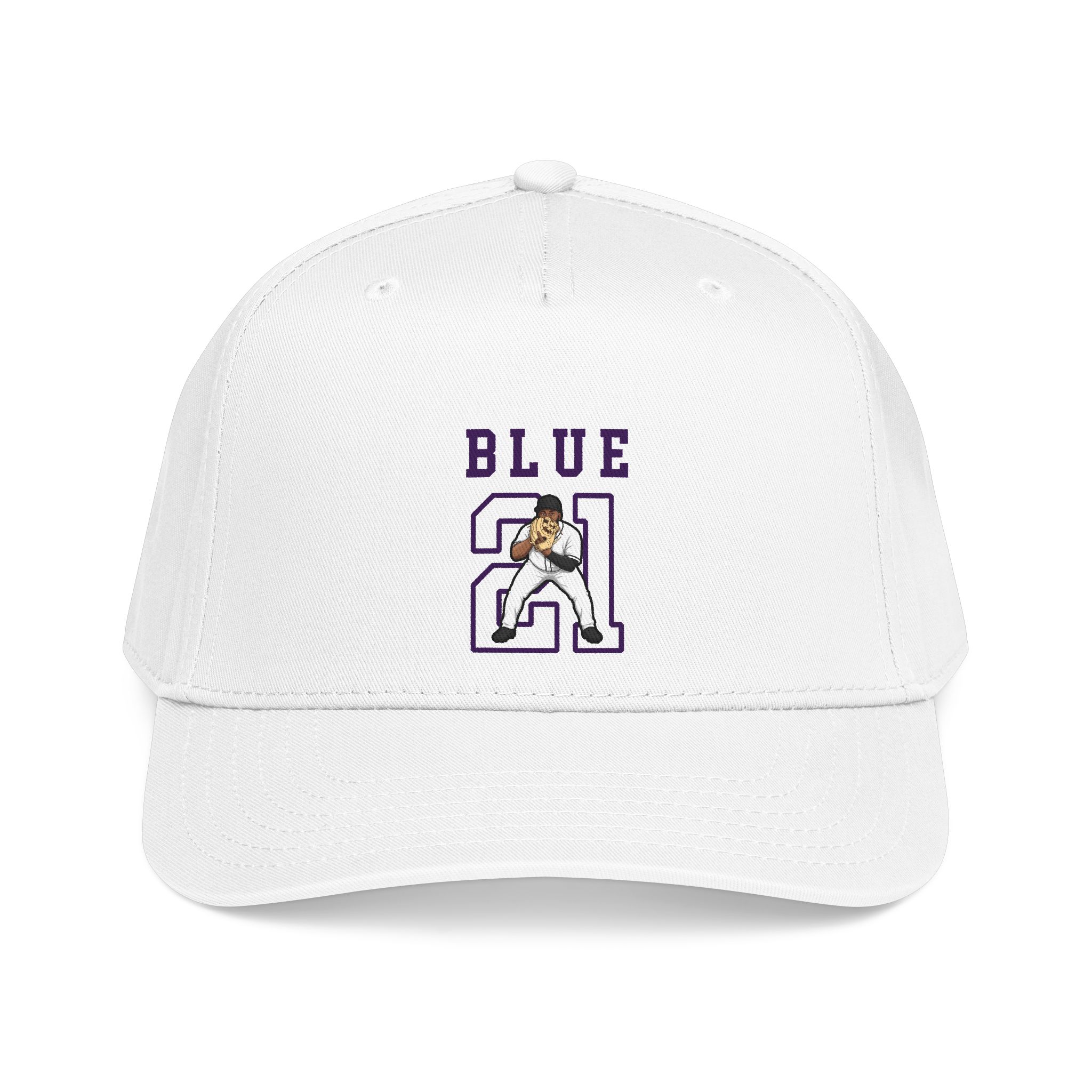 Baseball Cap — character_shirsey in White