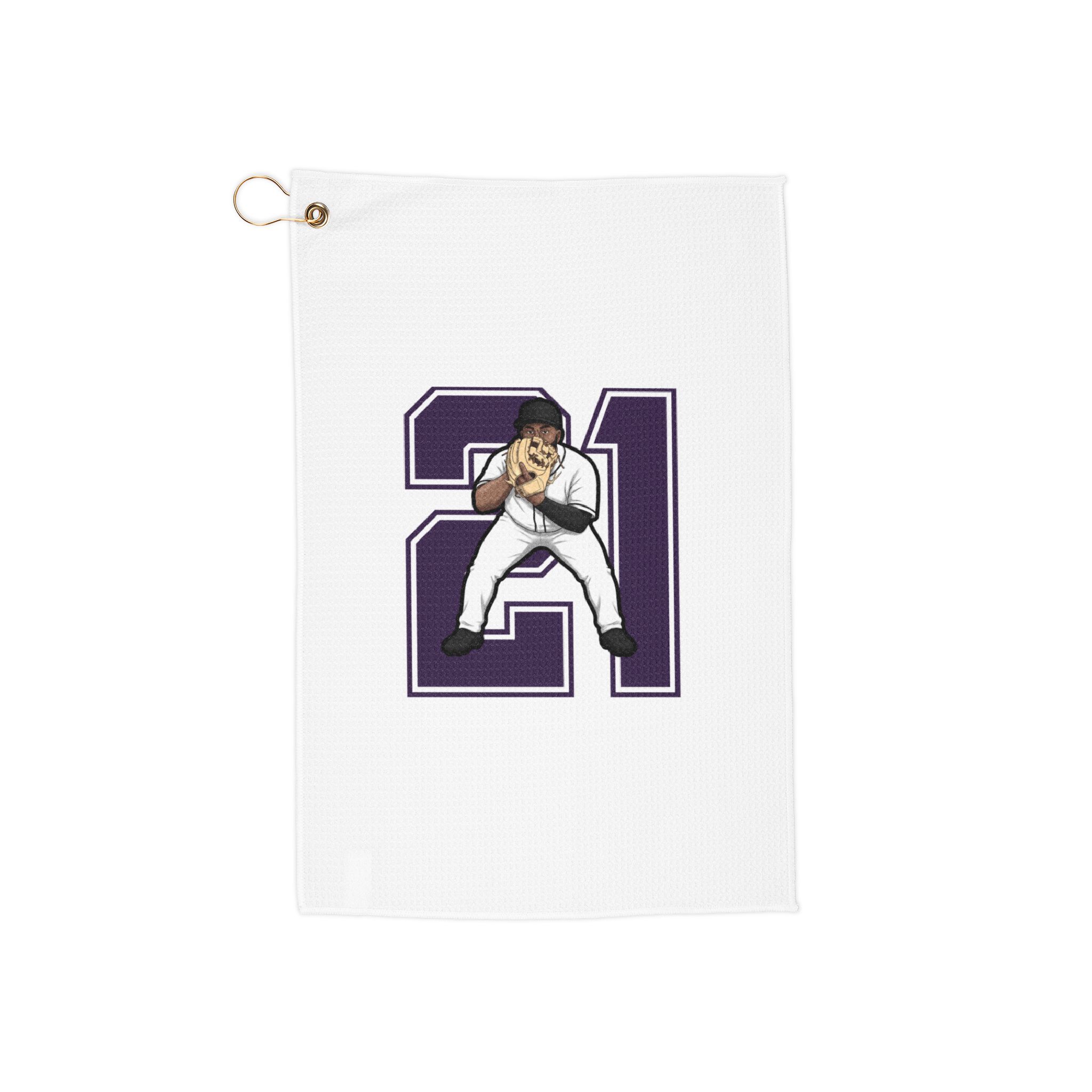 Golf Towel — character_number in Classic
