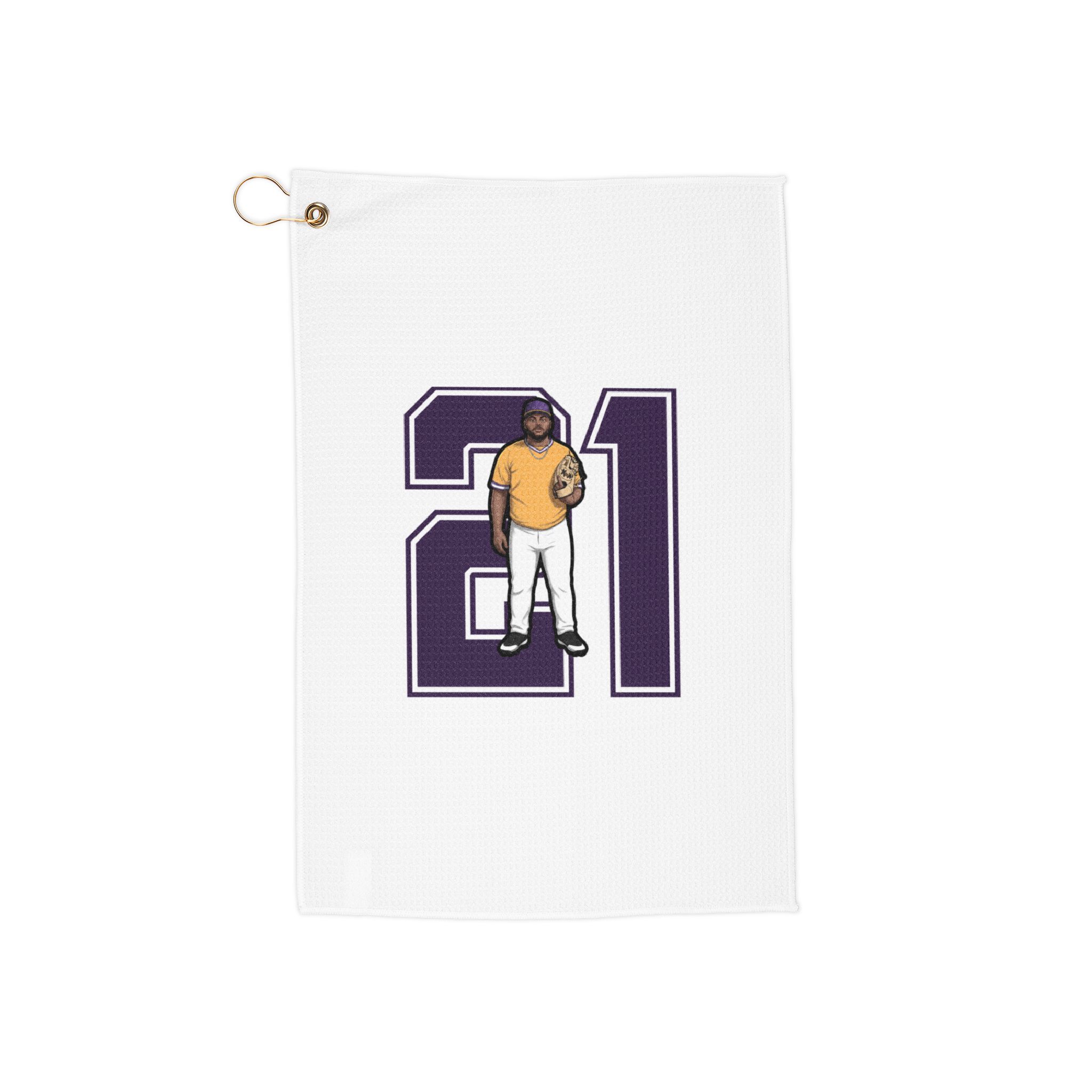 Golf Towel — character_number in Classic