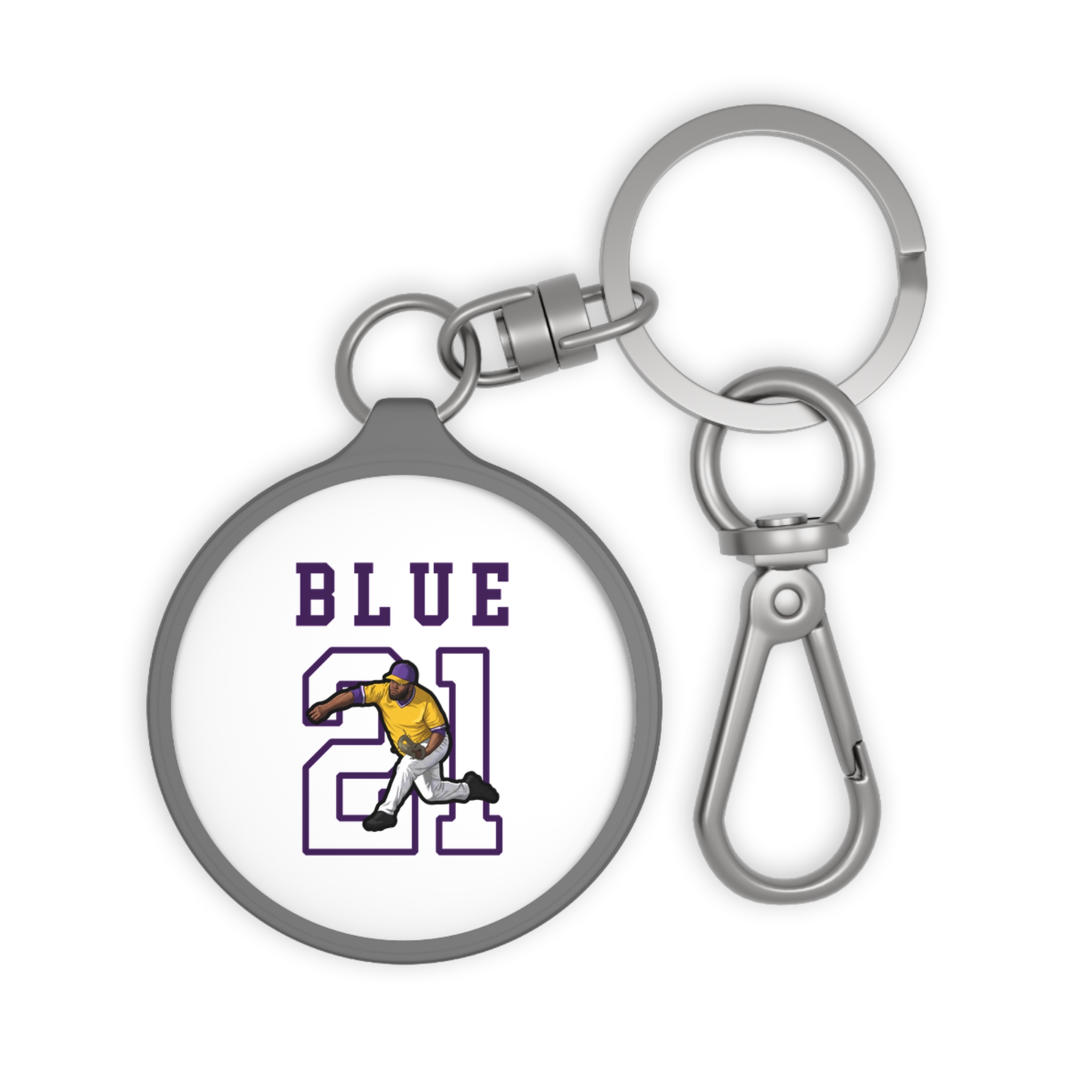 Keychain — character_shirsey in Grey