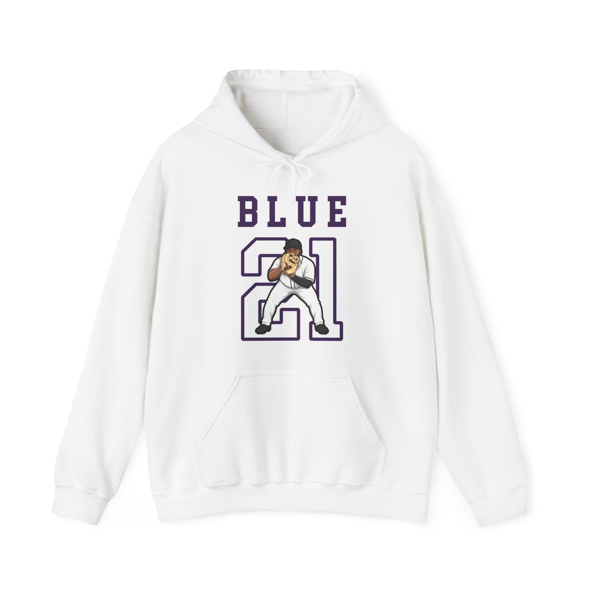 Hoodie — character_shirsey in White