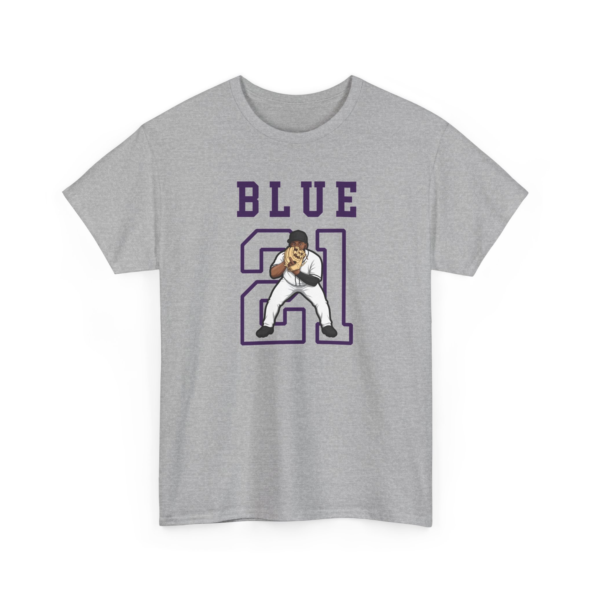 Tee — character_shirsey in Grey
