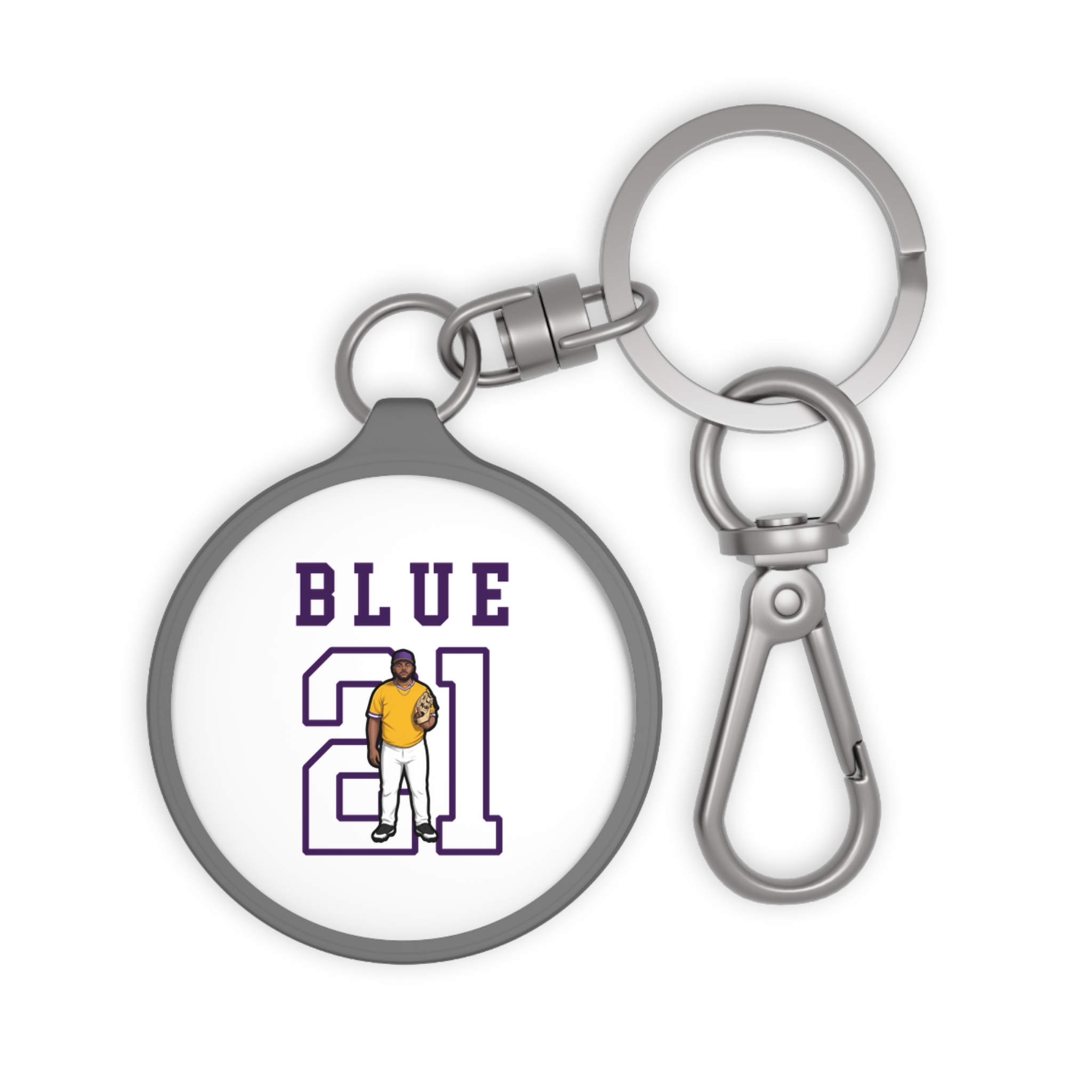 Keychain — character_shirsey in Grey