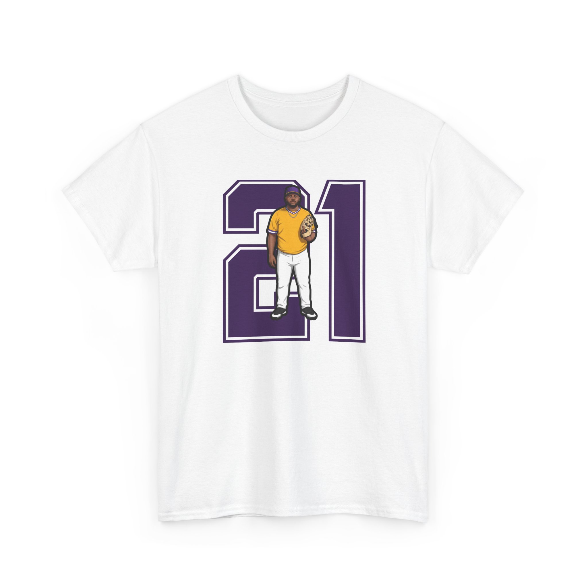 Tee — character_number in White