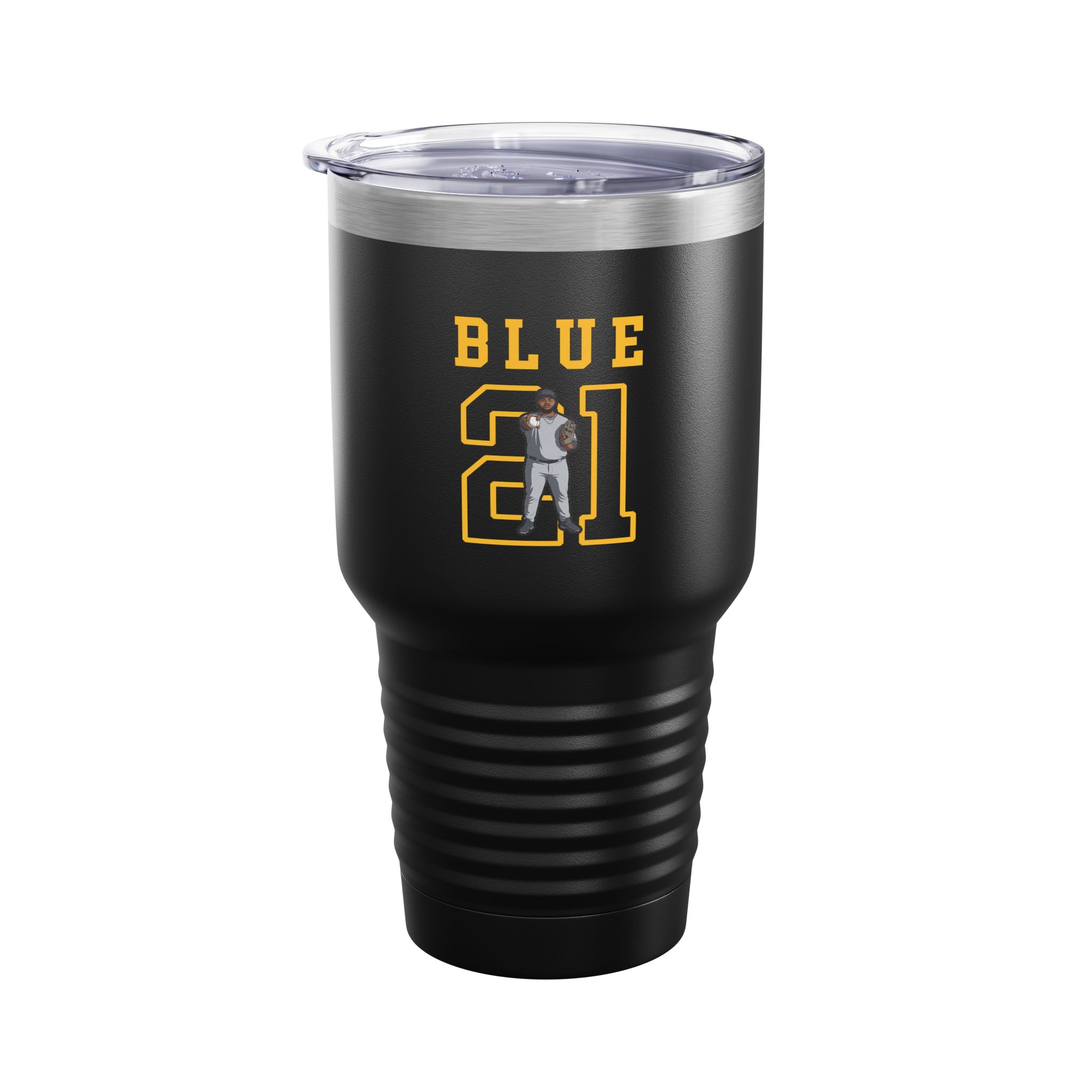 30oz Tumbler — character_shirsey in Black