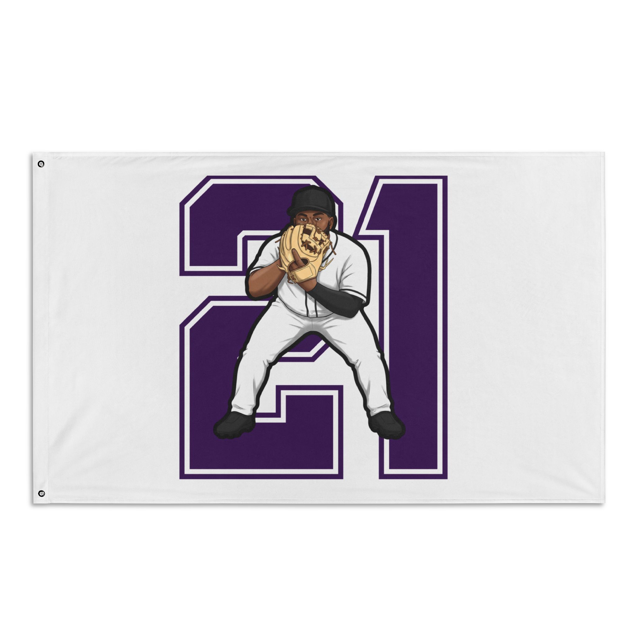 Flag (35 × 56 in) — character_number in Classic