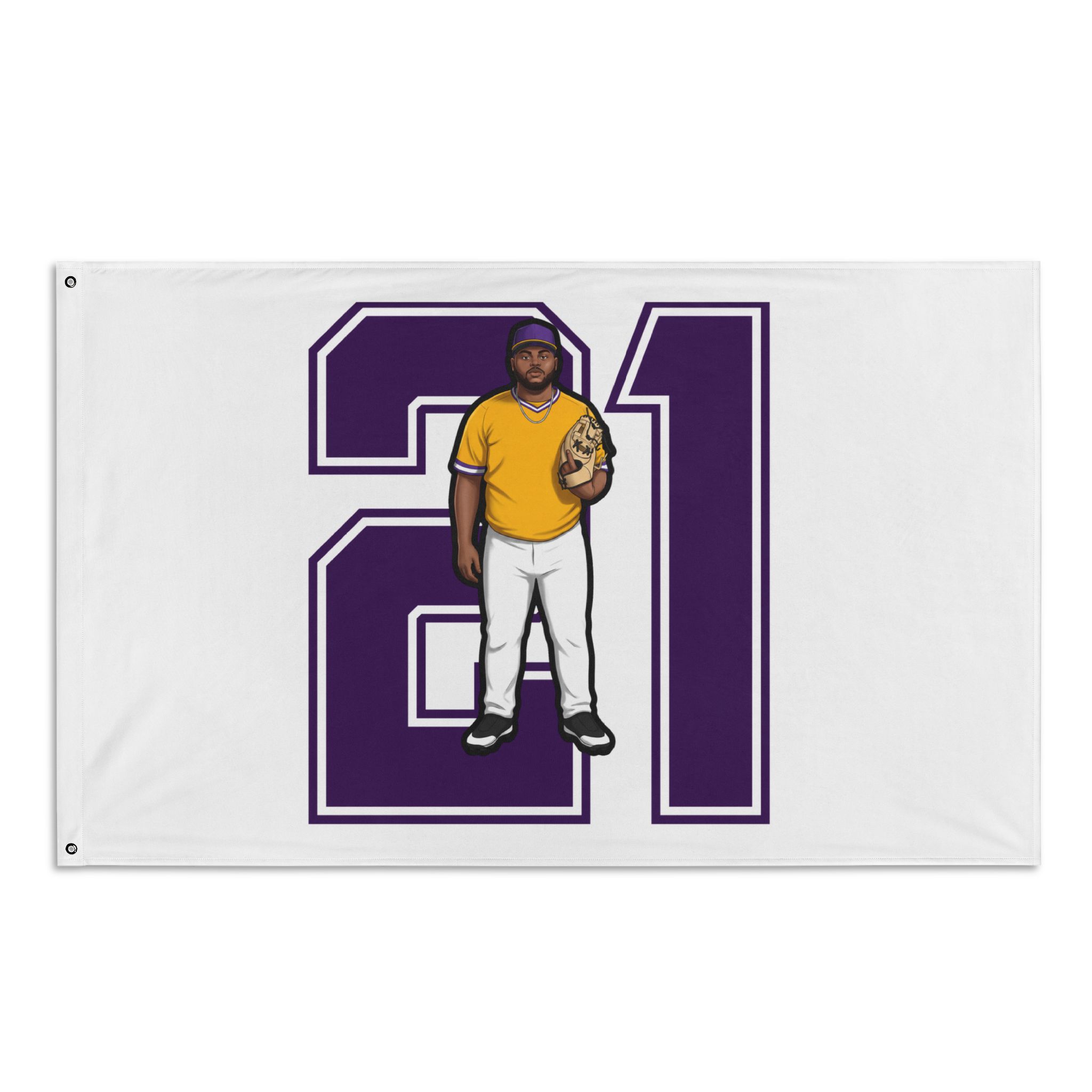 Flag (35 × 56 in) — character_number in Classic