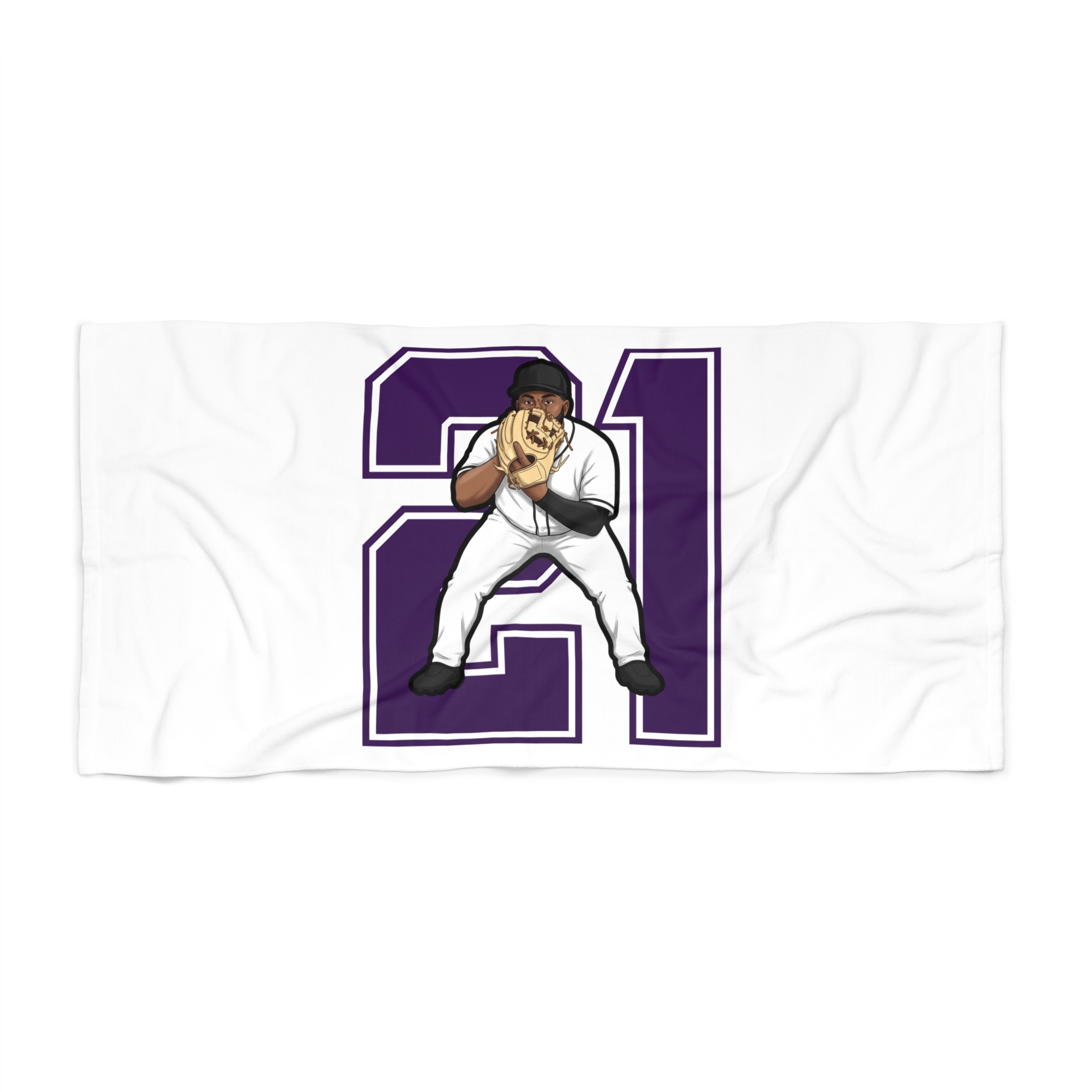Beach Towel — character_number in Classic