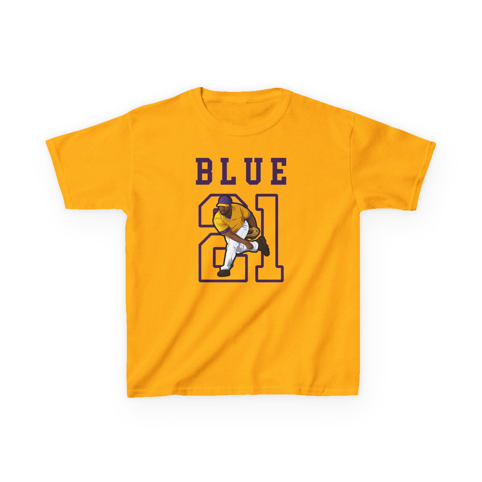 Youth Tee — character_shirsey in Gold