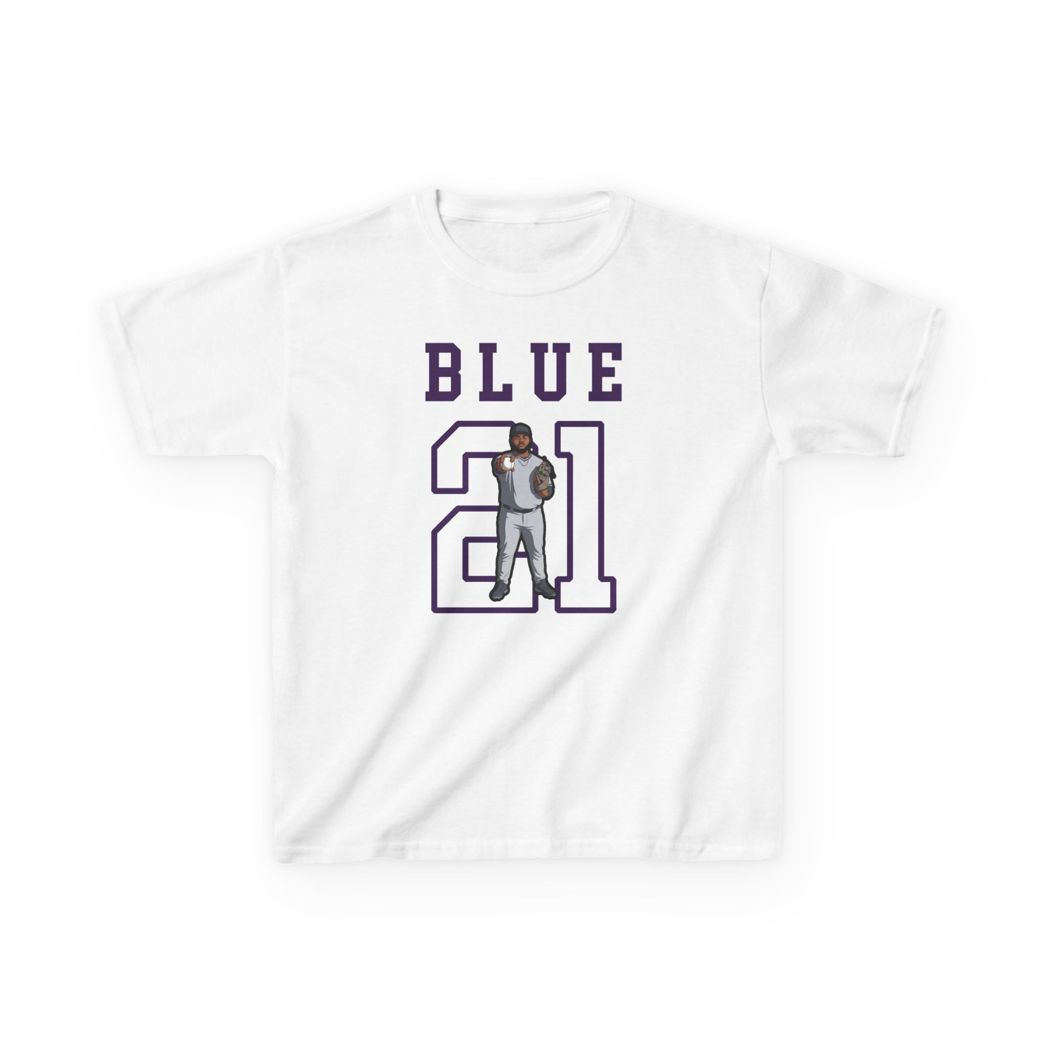 Youth Tee — character_shirsey in White