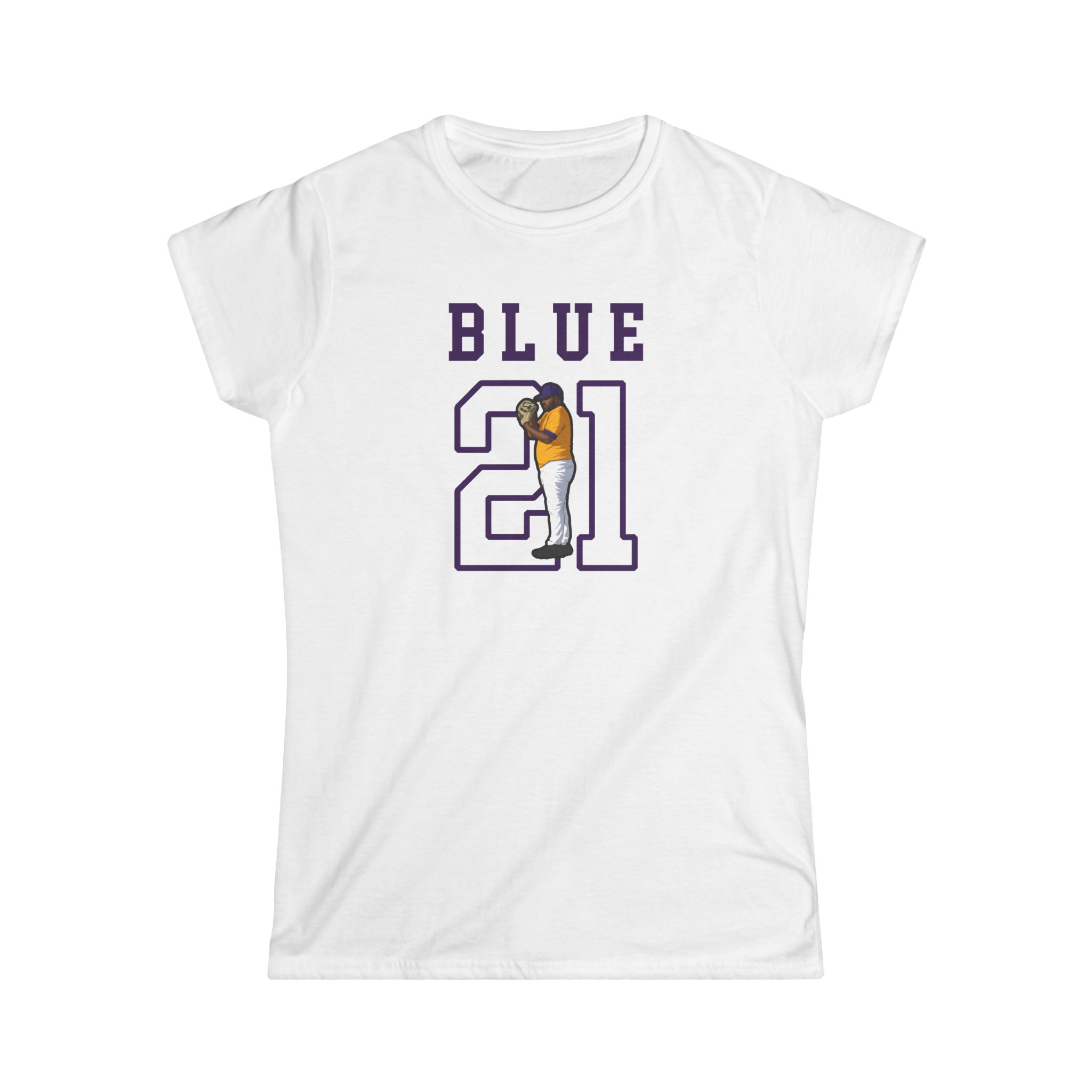 Women's Softstyle Tee — character_shirsey in White