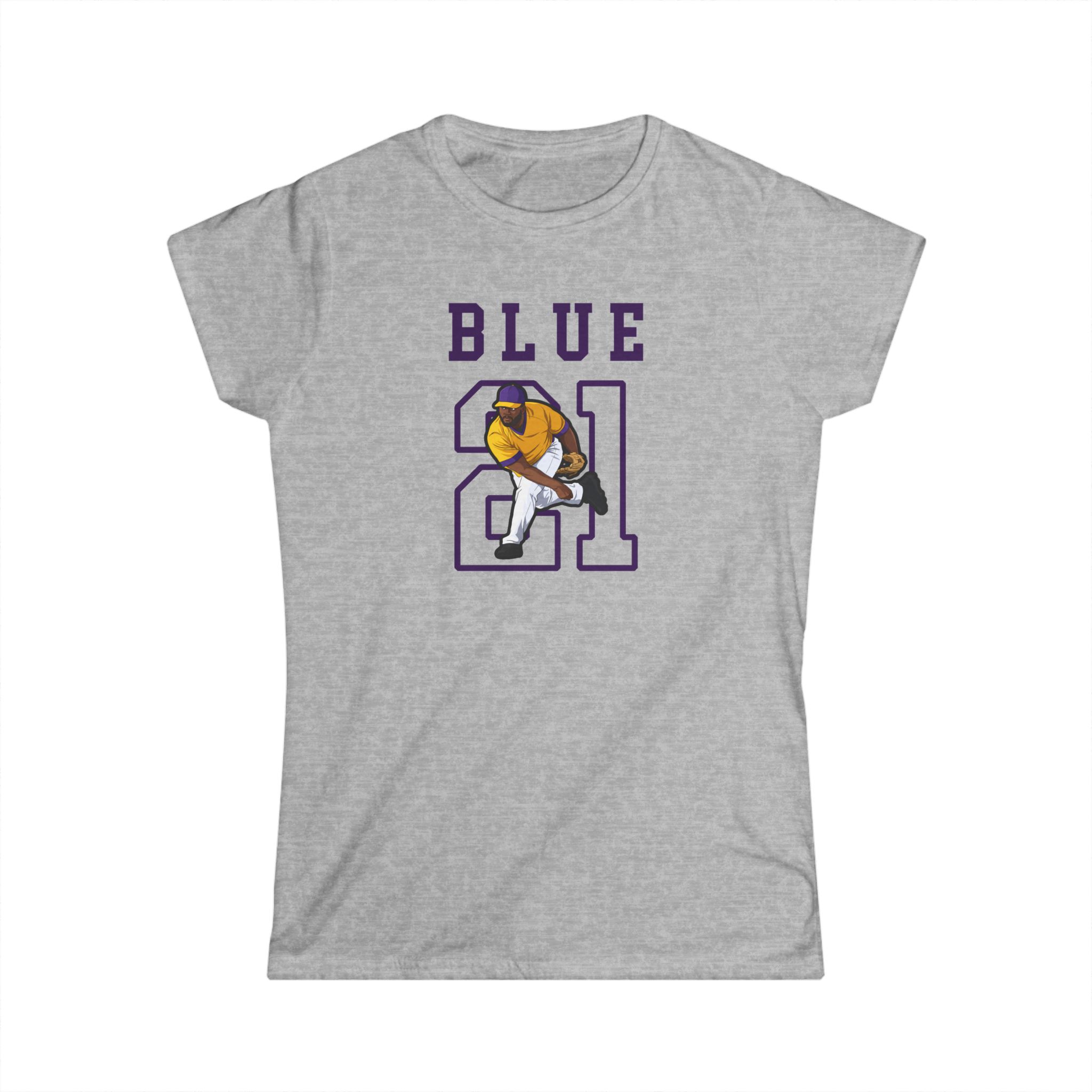 Women's Softstyle Tee — character_shirsey in Grey