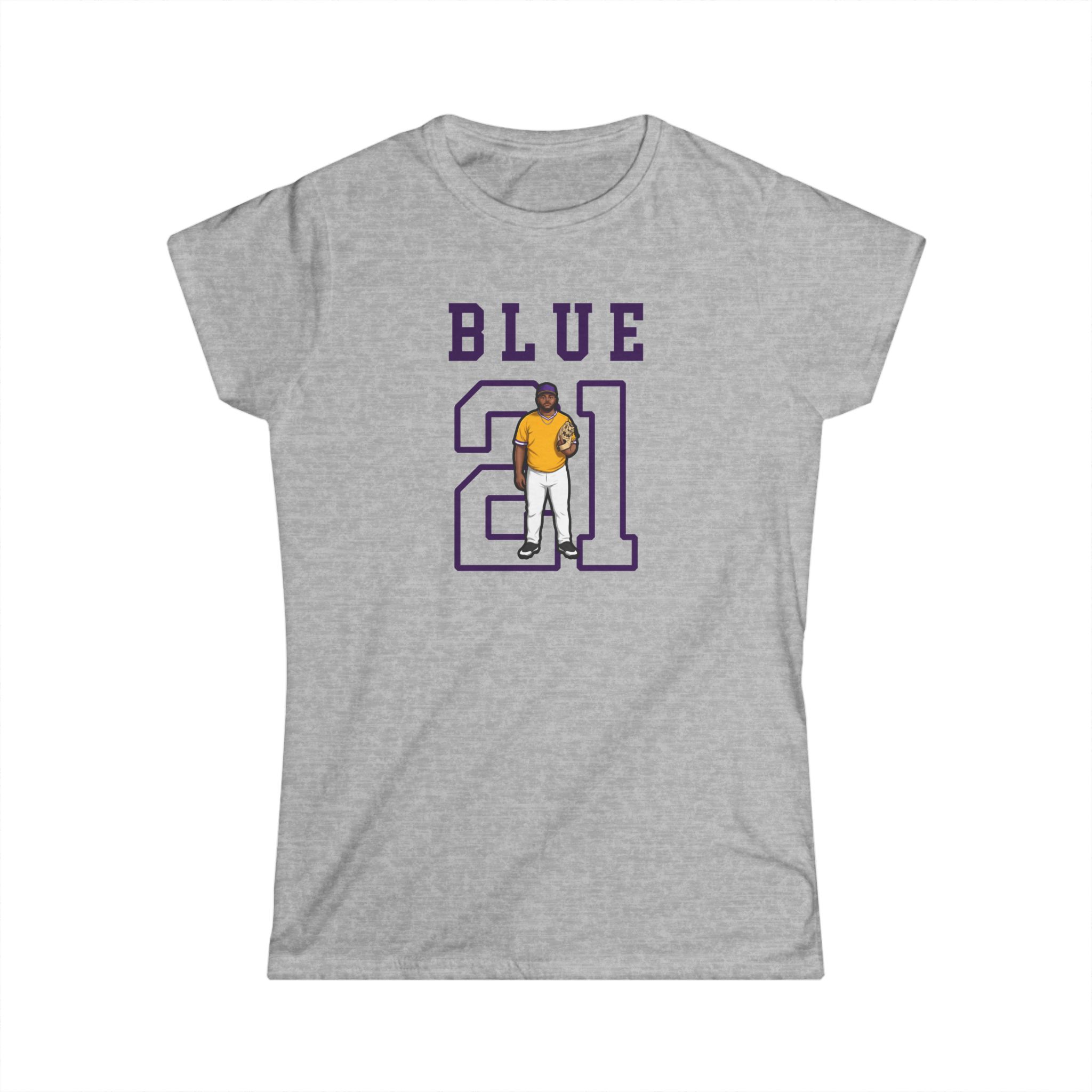 Women's Softstyle Tee — character_shirsey in Grey