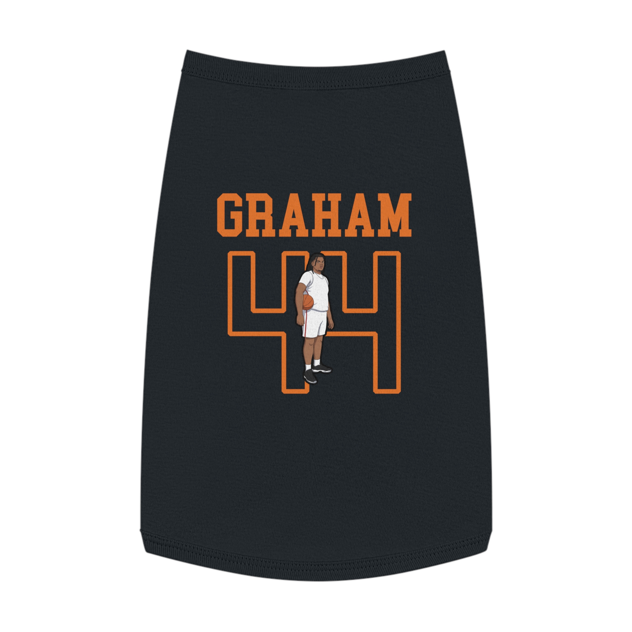 Pet Tank Top — character_shirsey in Black