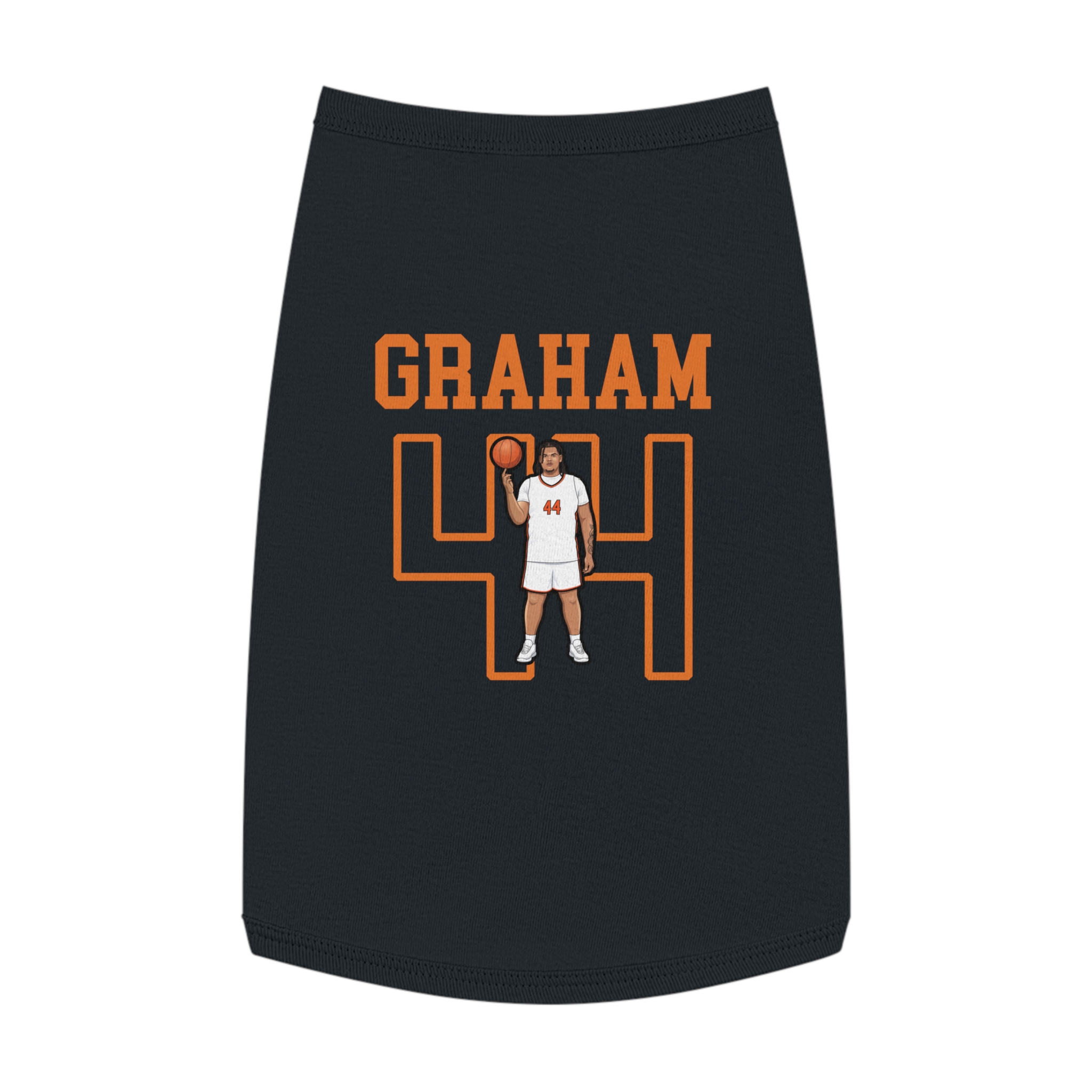 Pet Tank Top — character_shirsey in Black